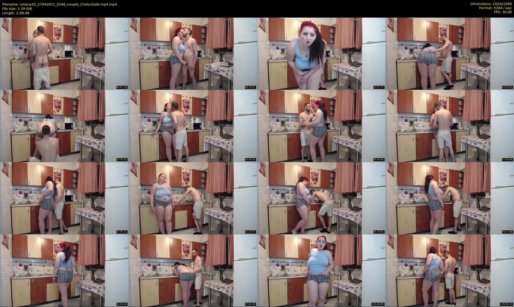 iuliana32 — 70 minute Chaturbate couple cam show recording, 1080p, Apr 27, 2021