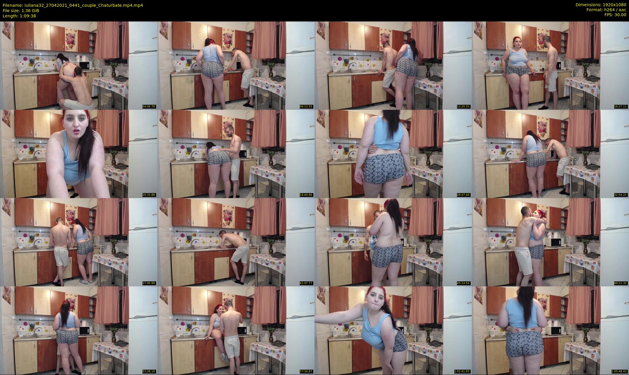 iuliana32 — 70 minute Chaturbate couple cam show recording, 1080p, Apr 27, 2021