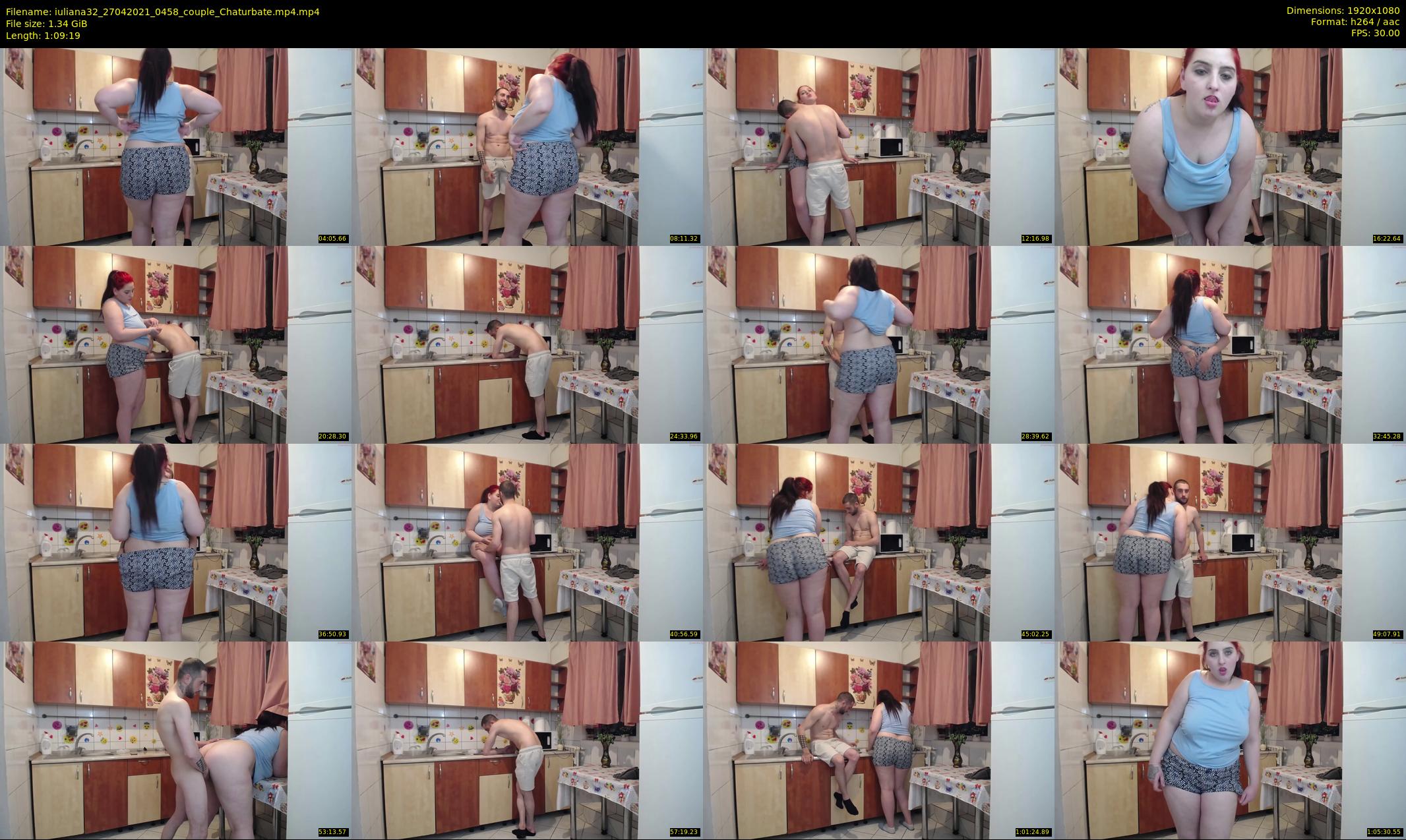 iuliana32 — 70 minute Chaturbate couple cam show recording, 1080p, Apr 27, 2021