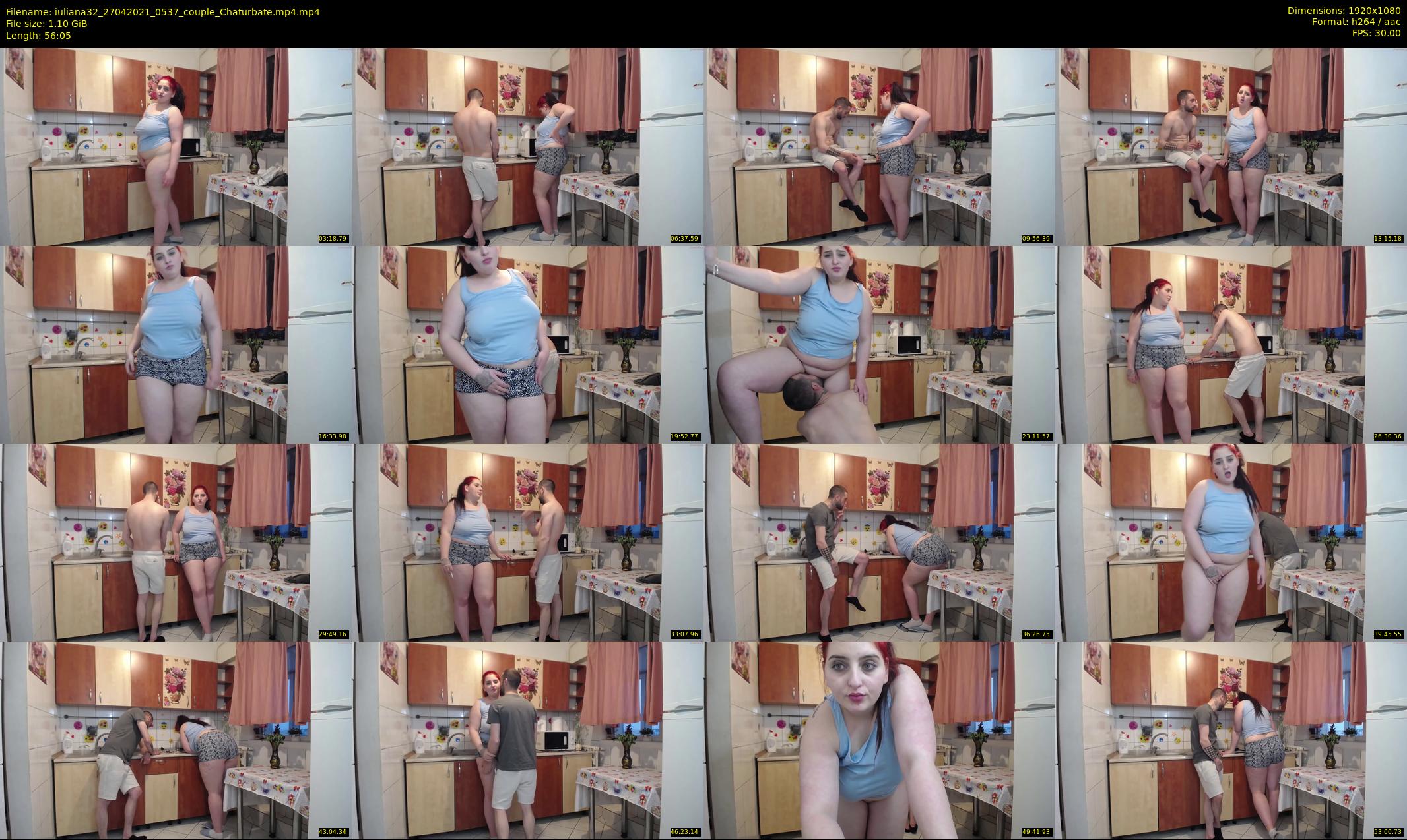 iuliana32 — 57 minute Chaturbate couple cam show recording, 1080p, Apr 27, 2021