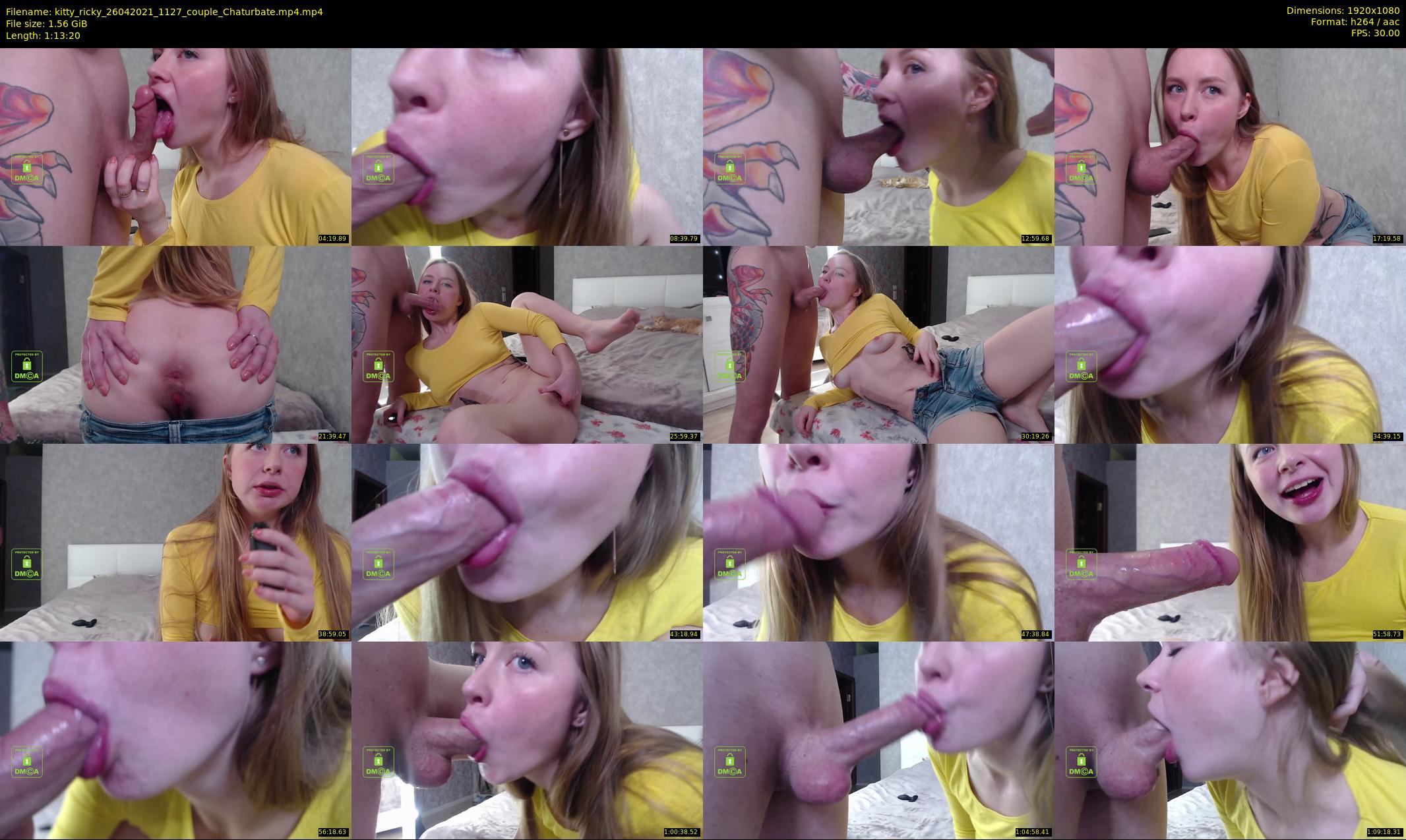 kitty_ricky — 74 minute Chaturbate couple cam show recording, 1080p, Apr 26, 2021