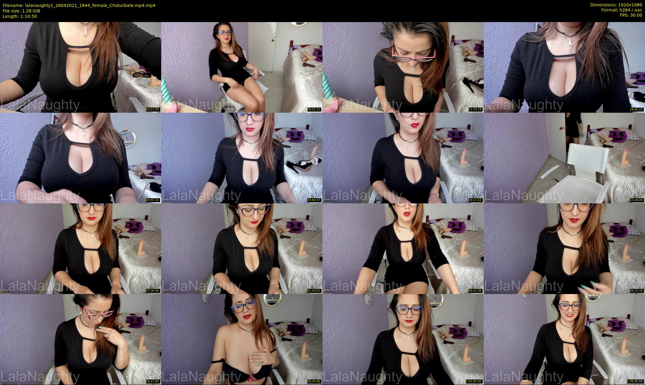 lalanaughty1 — 71 minute Chaturbate female cam show recording, 1080p, Apr 26, 2021