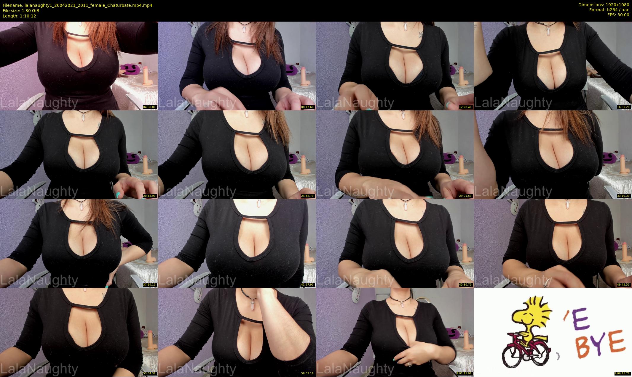 lalanaughty1 — 71 minute Chaturbate female cam show recording, 1080p, Apr 26, 2021