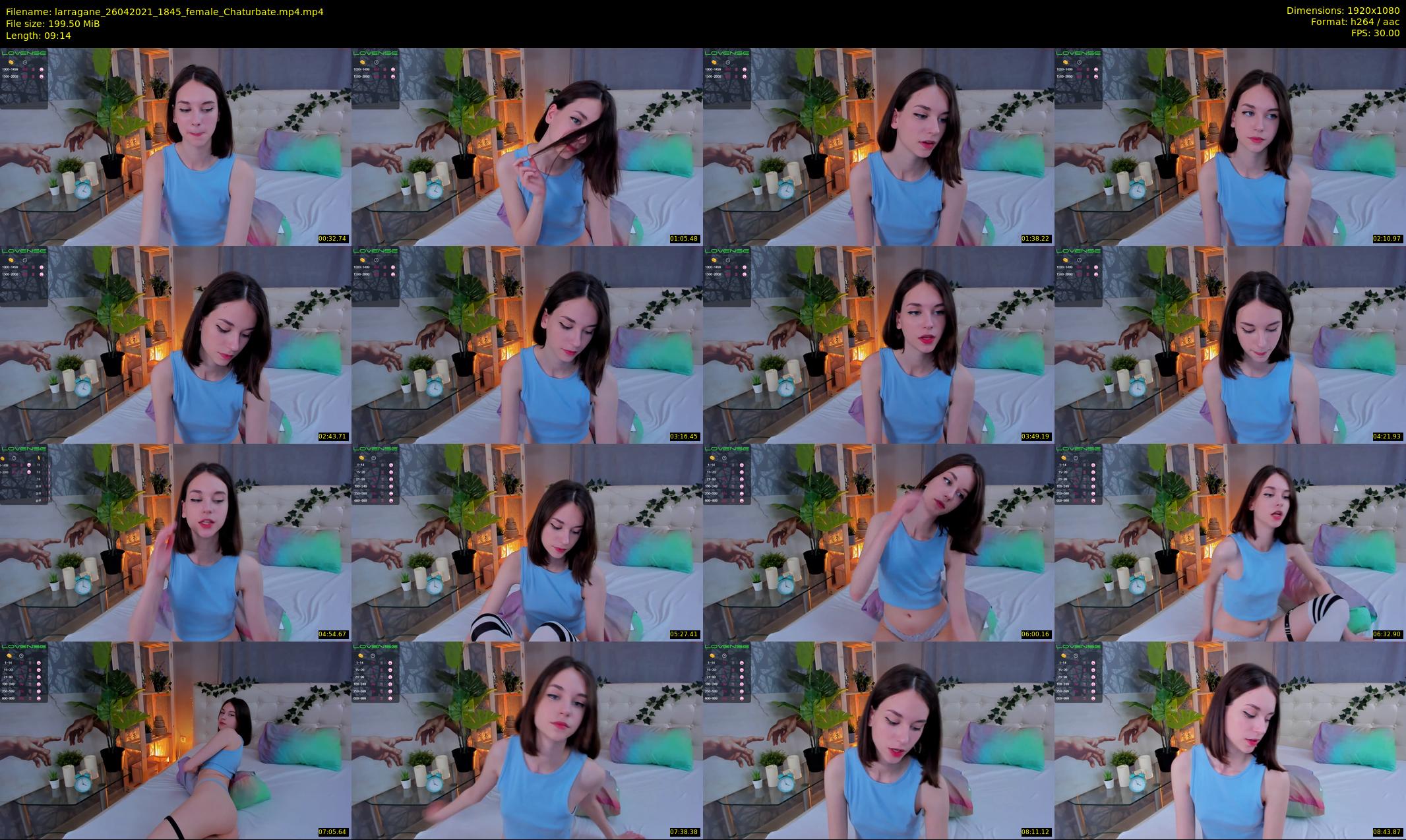larragane — 10 minute Chaturbate couple cam show recording, 1080p, Apr 26, 2021