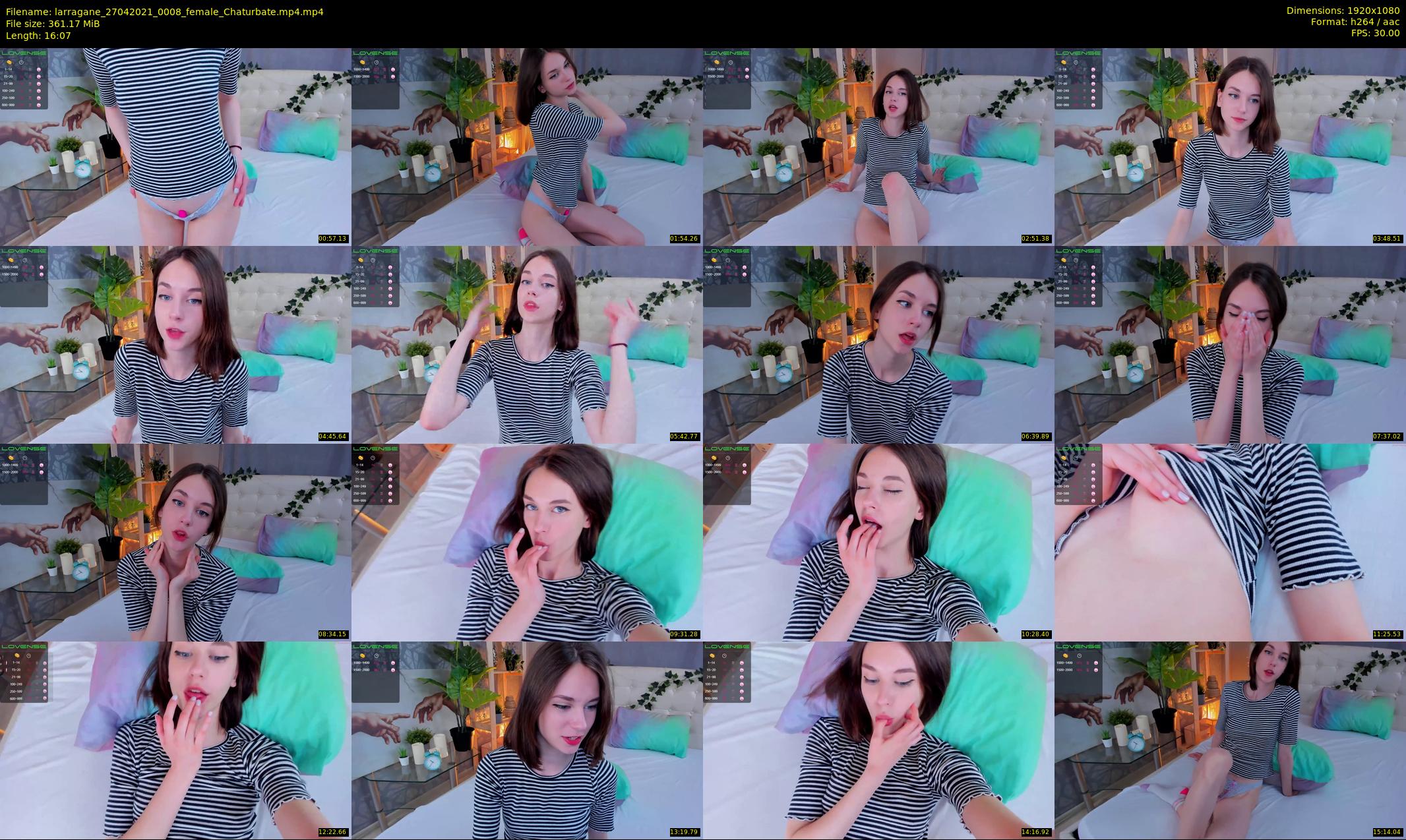 larragane — 17 minute Chaturbate couple cam show recording, 1080p, Apr 27, 2021