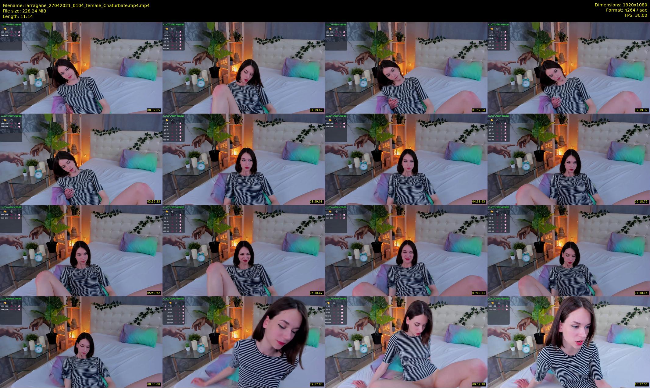 larragane — 12 minute Chaturbate couple cam show recording, 1080p, Apr 27, 2021