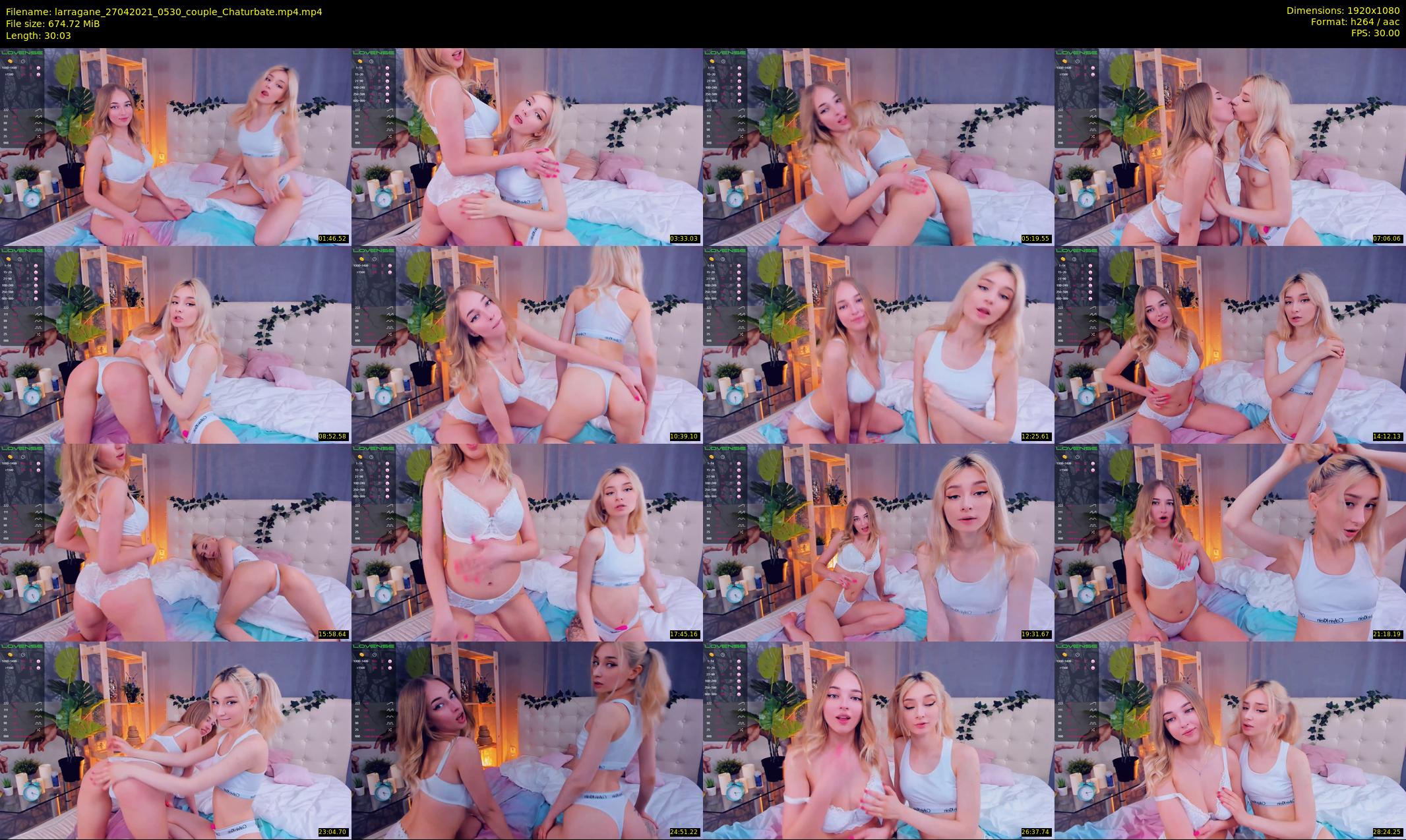 larragane — 31 minute Chaturbate couple cam show recording, 1080p, Apr 27, 2021