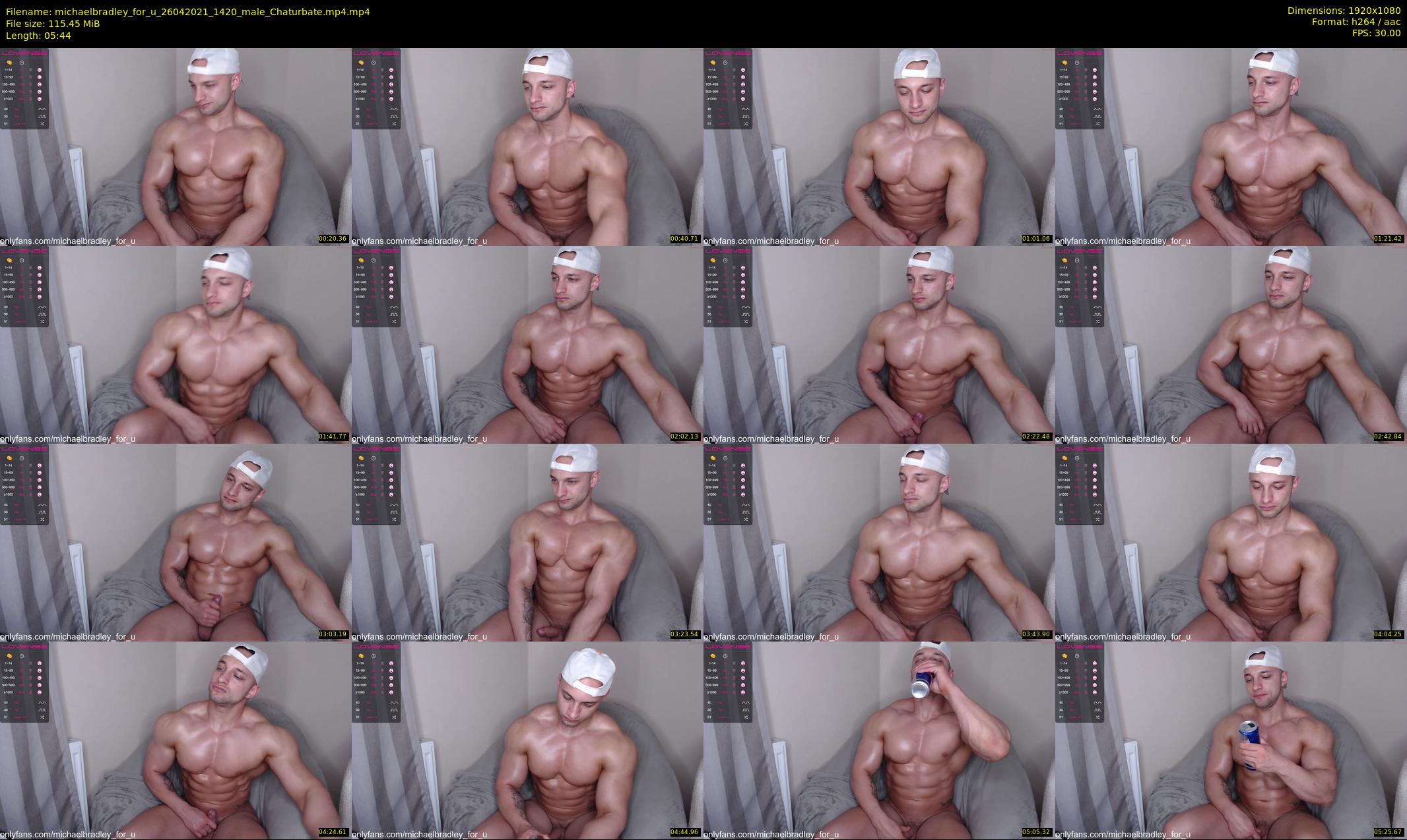 michaelbradley_for_u — 6 minute Chaturbate male cam show recording, 1080p, Apr 26, 2021