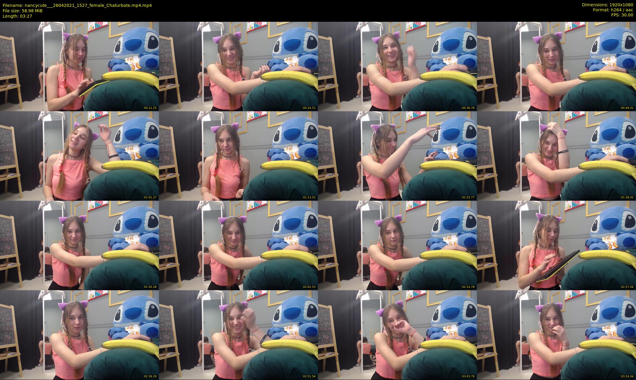 nancycute__ — 4 minute Chaturbate female cam show recording, 1080p, Apr 26, 2021
