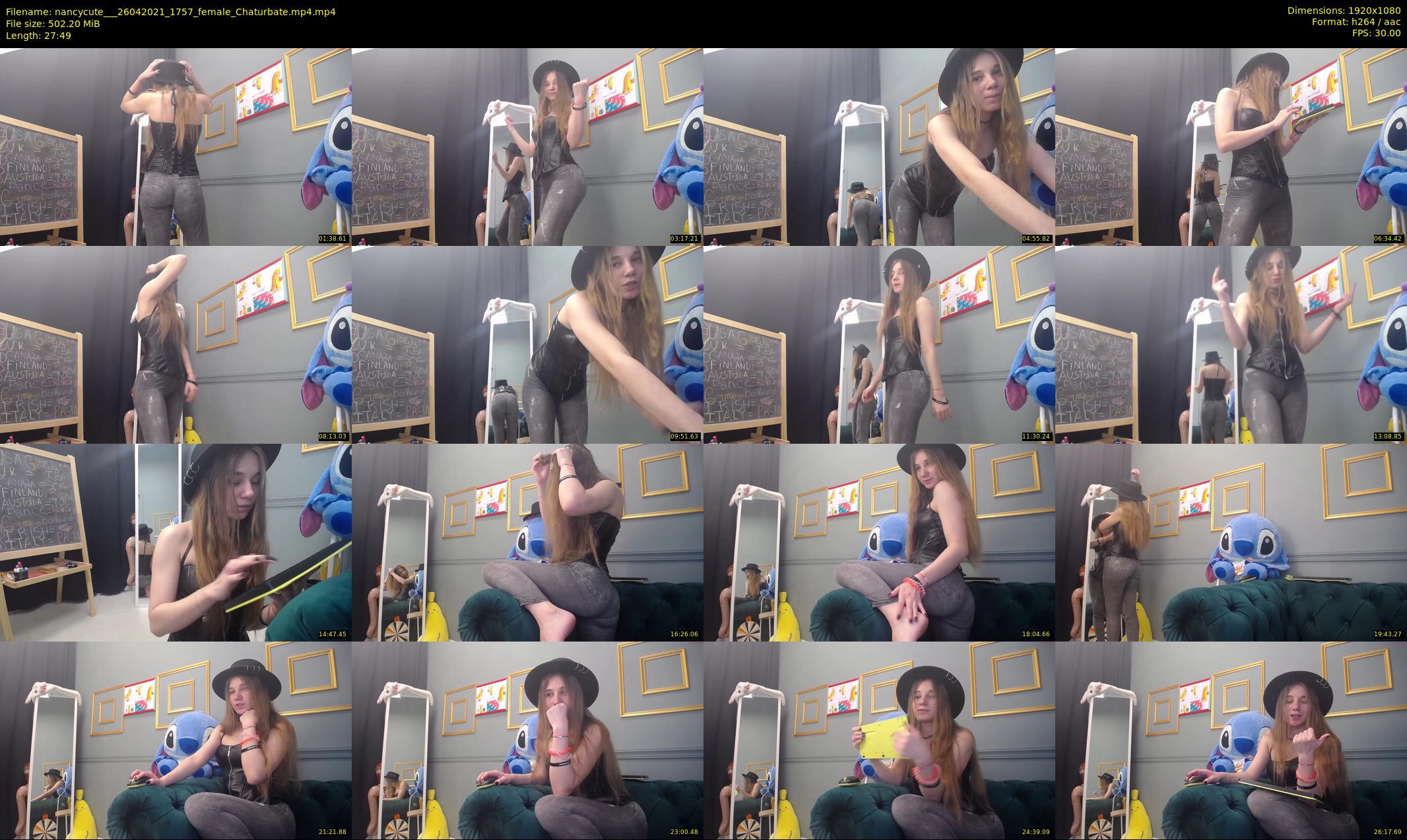 nancycute__ — 28 minute Chaturbate female cam show recording, 1080p, Apr 26, 2021