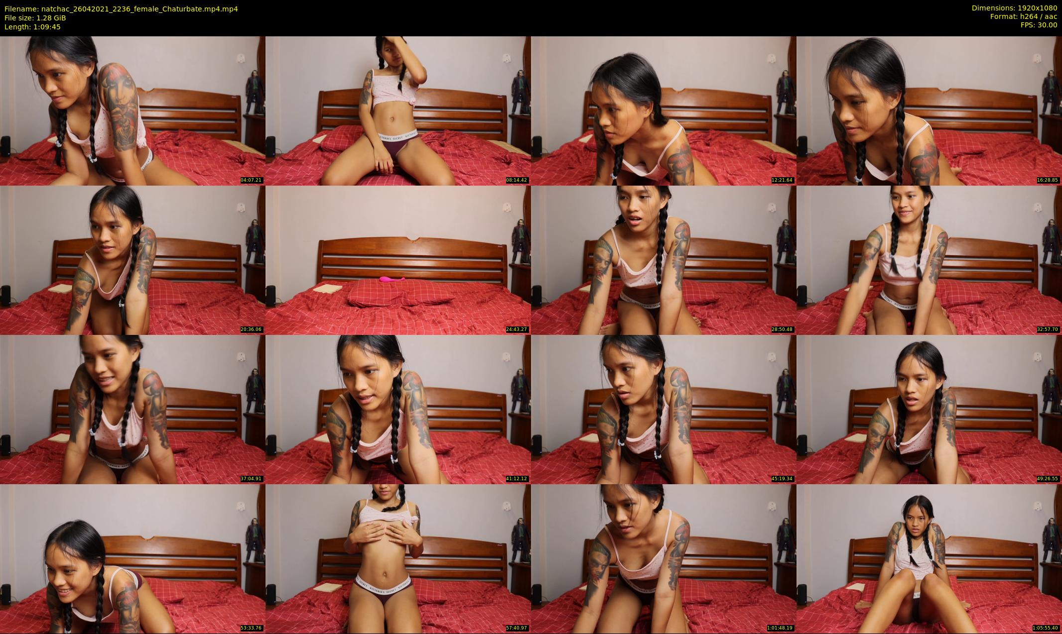 natchac — 70 minute Chaturbate female cam show recording, 1080p, Apr 26, 2021