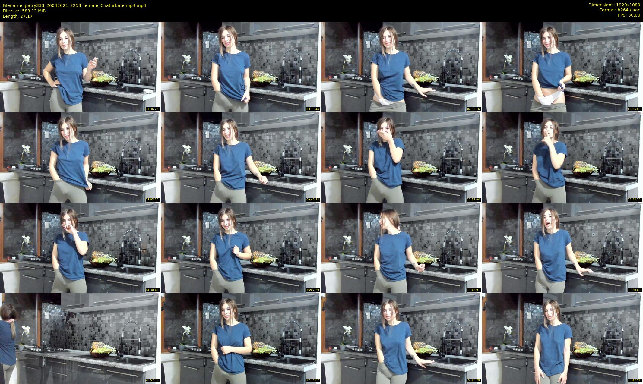 patry333 — 28 minute Chaturbate female cam show recording, 1080p, Apr 26, 2021