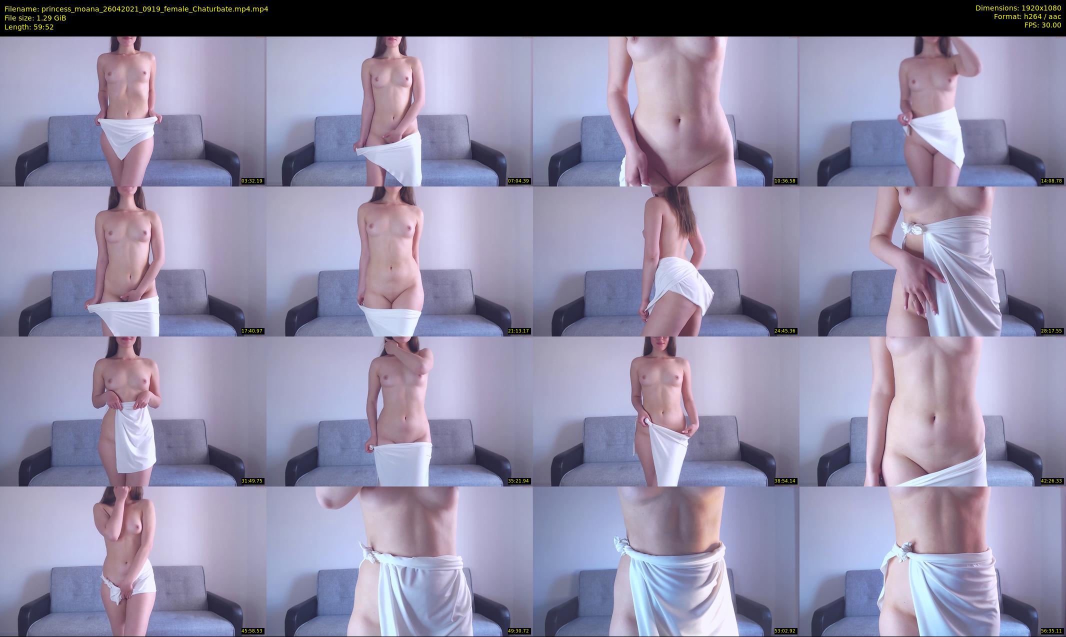princess_moana — 60 minute Chaturbate female cam show recording, 1080p, Apr 26, 2021