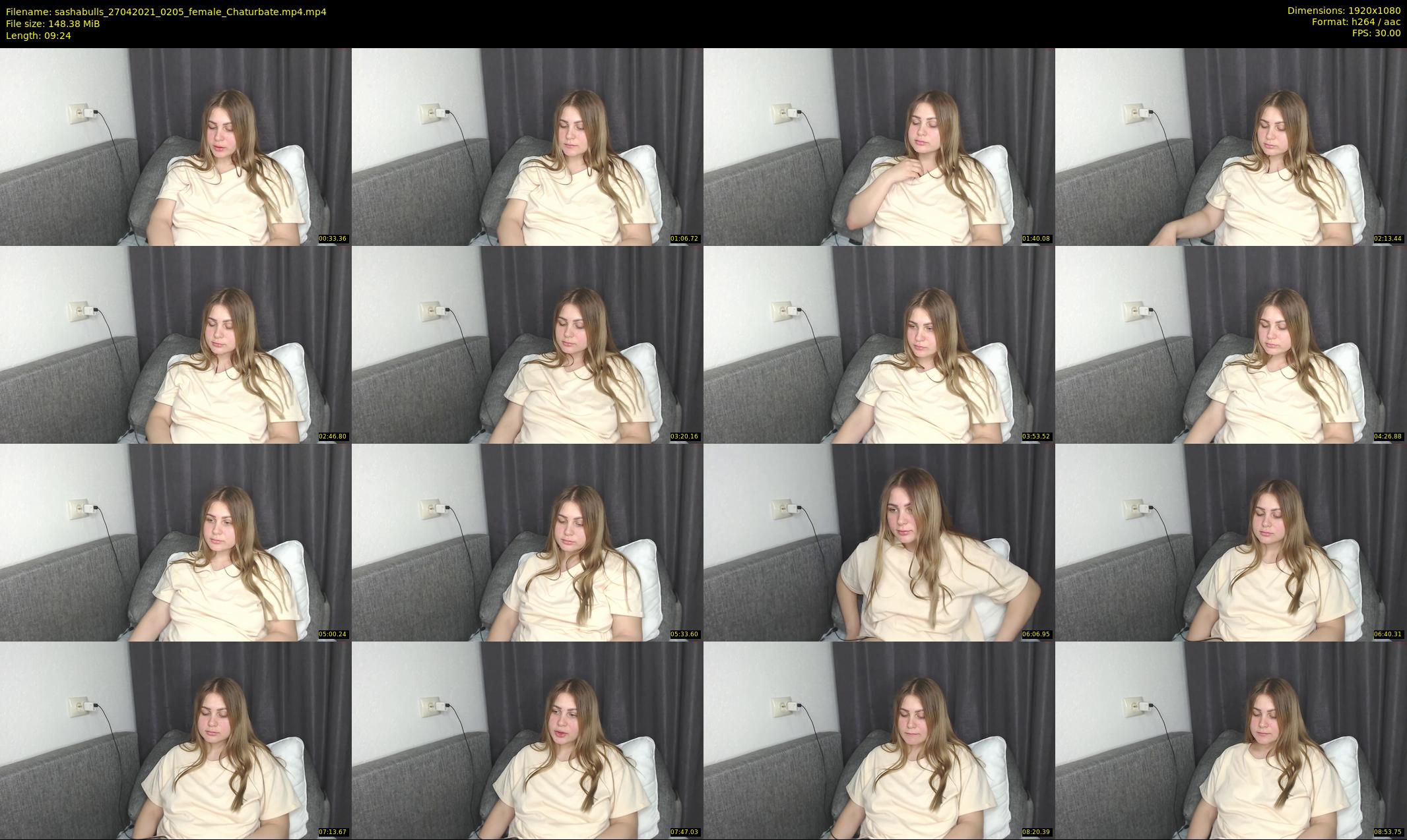 sashabulls — 10 minute Chaturbate couple cam show recording, 1080p, Apr 27, 2021