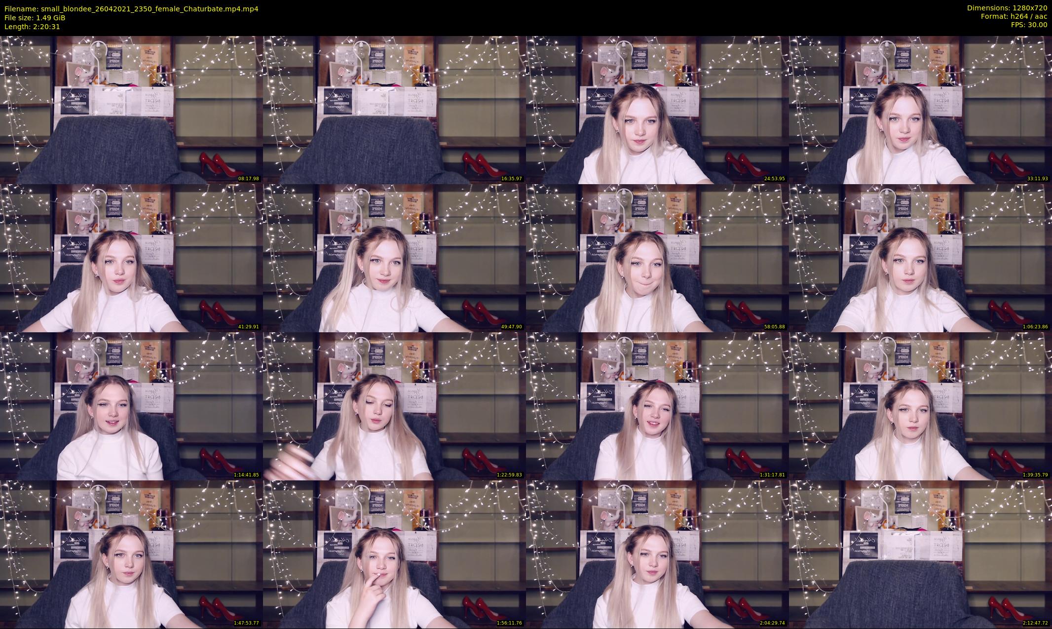 small_blondee — 141 minute Chaturbate female cam show recording, 720p, Apr 26, 2021