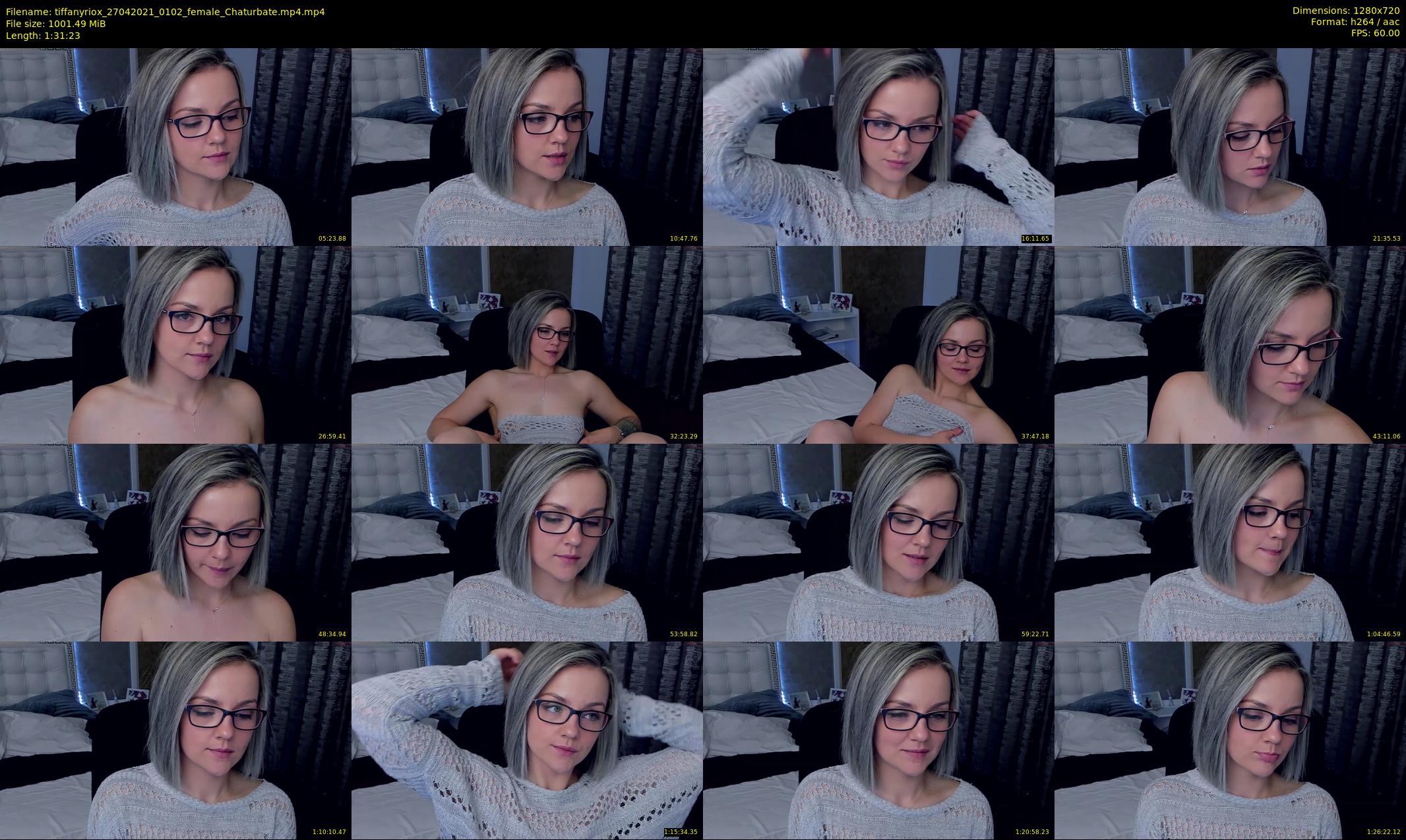 tiffanyriox — 92 minute Chaturbate female cam show recording, 720p, Apr 27, 2021