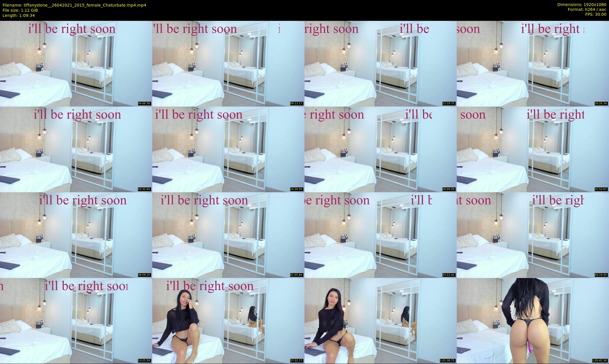 tiffanystone_ — 70 minute Chaturbate female cam show recording, 1080p, Apr 26, 2021