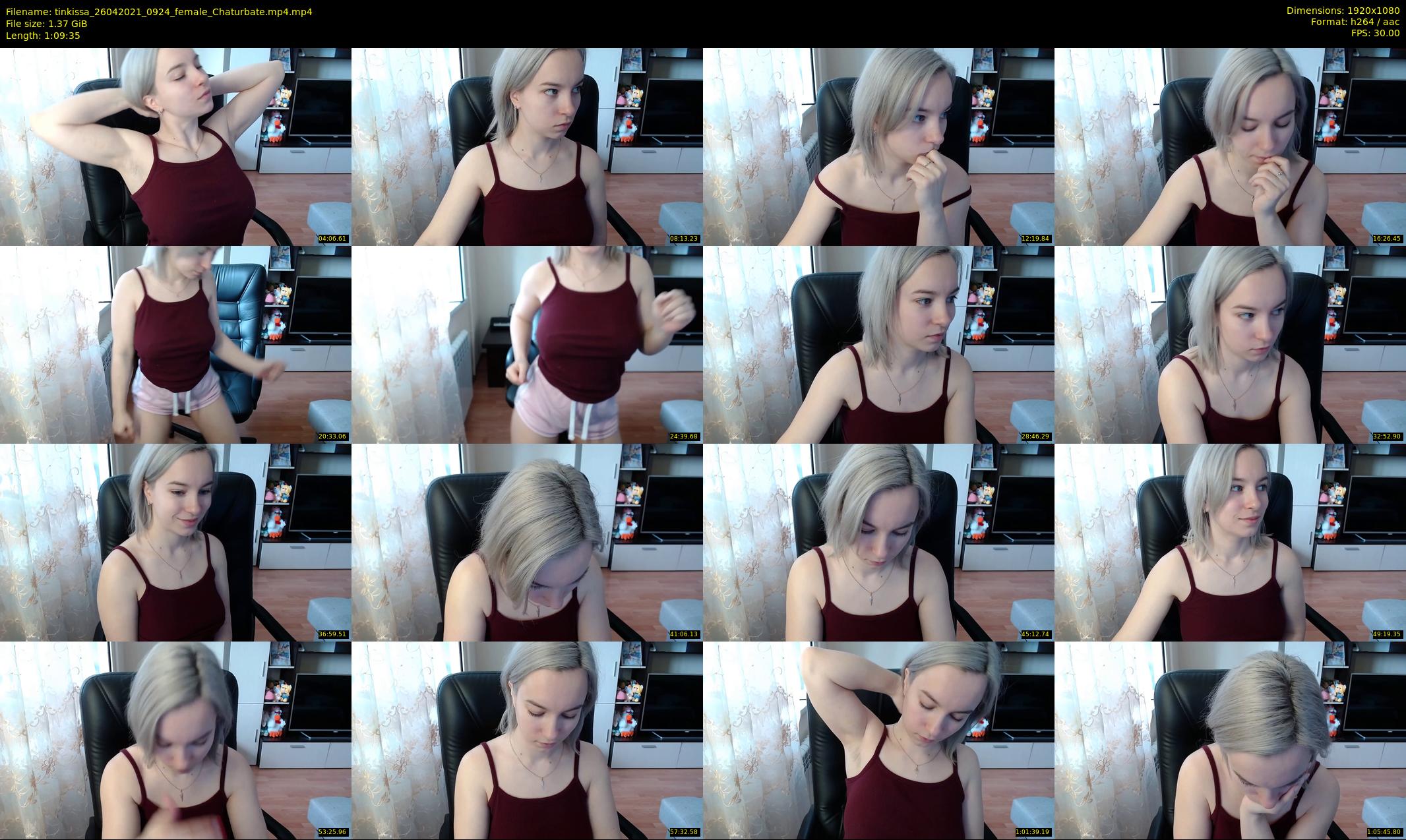 tinkissa — 70 minute Chaturbate couple cam show recording, 1080p, Apr 26, 2021
