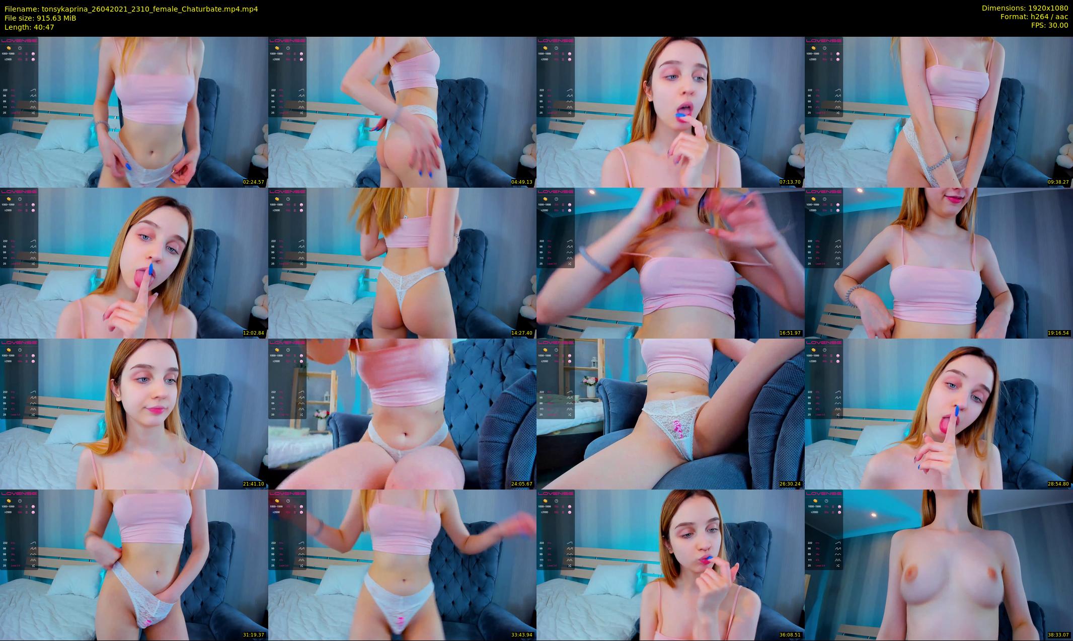 tonsykaprina — 41 minute Chaturbate couple cam show recording, 1080p, Apr 26, 2021