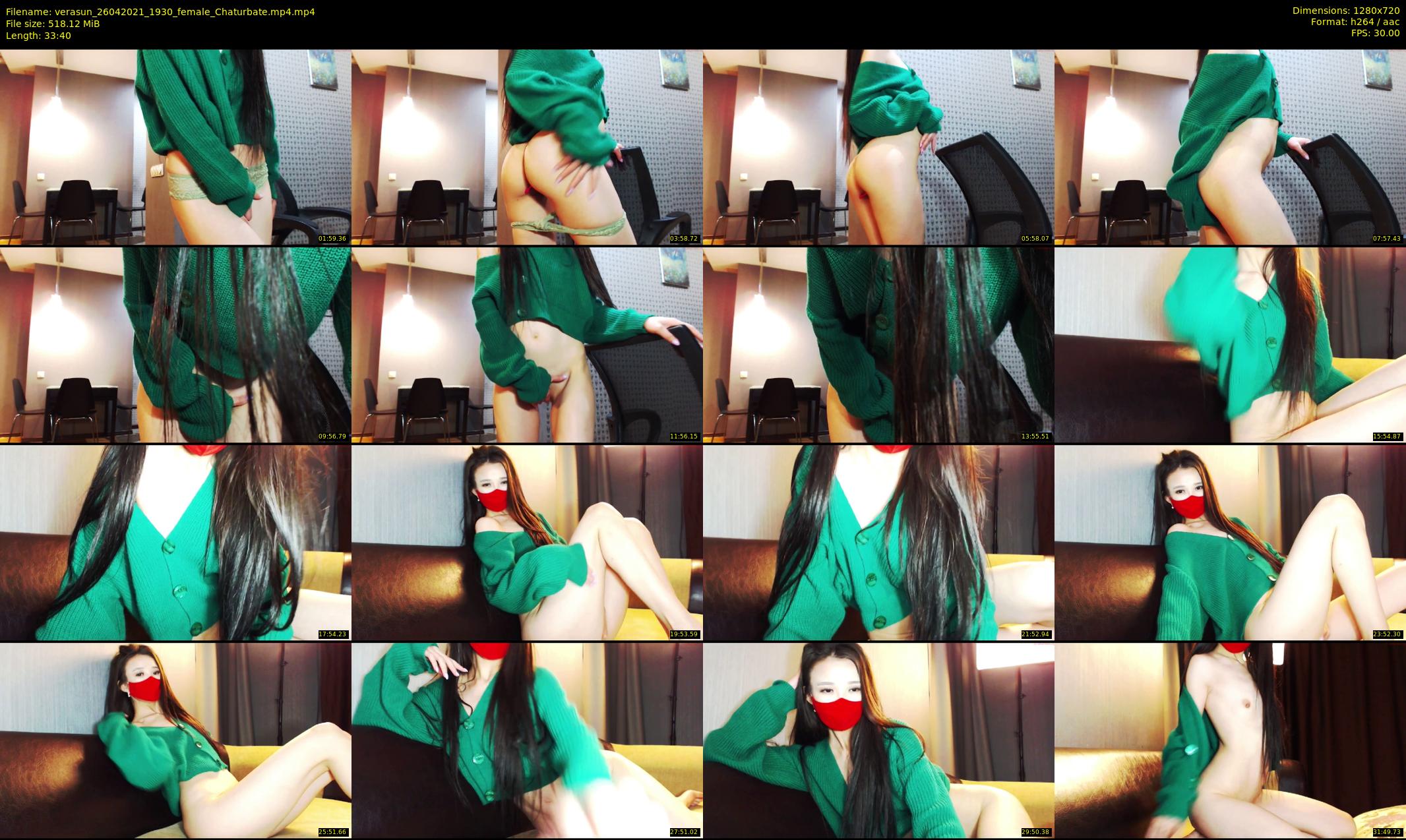 verasun — 34 minute Chaturbate female cam show recording, 720p, Apr 26, 2021