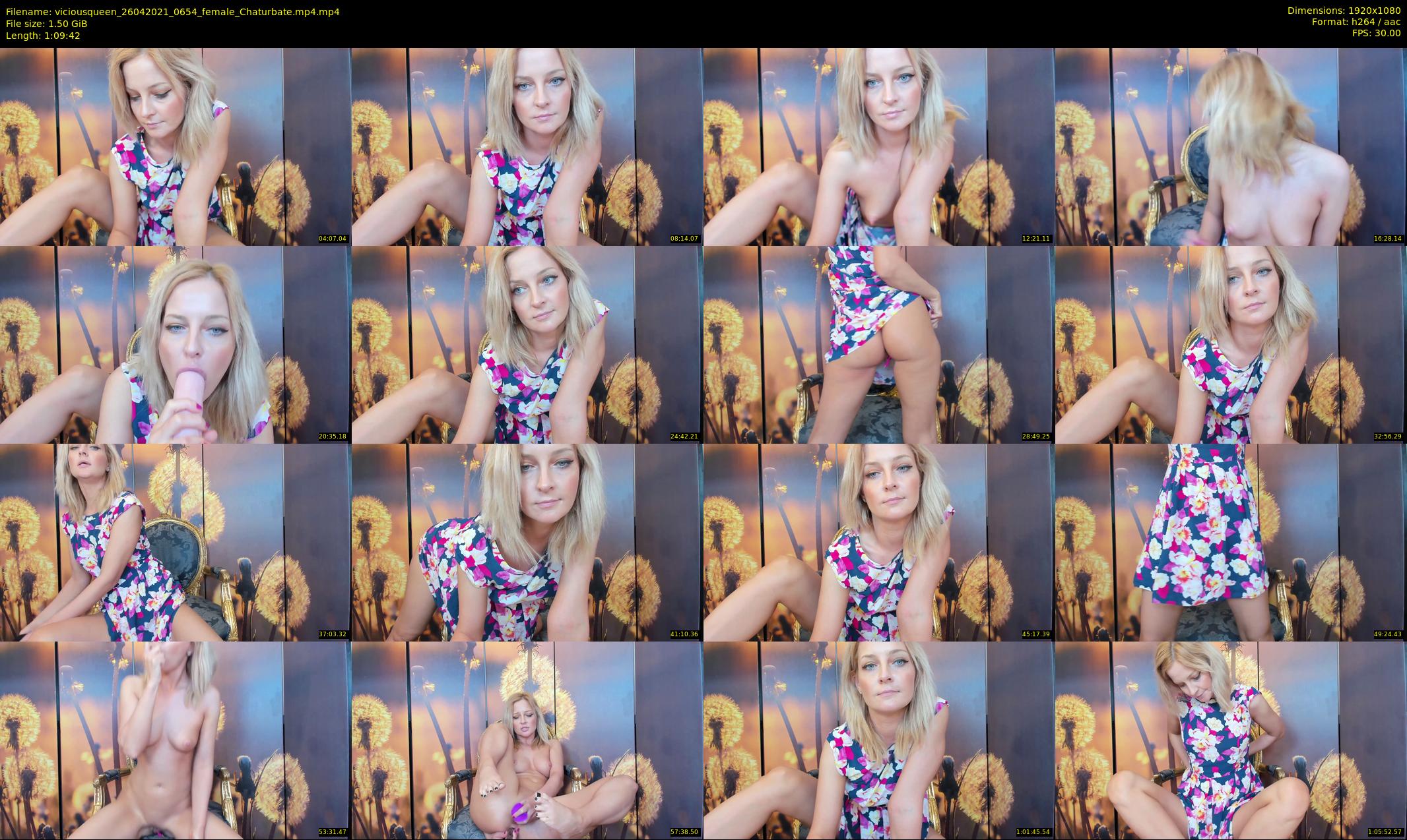 viciousqueen — 70 minute Chaturbate female cam show recording, 1080p, Apr 26, 2021