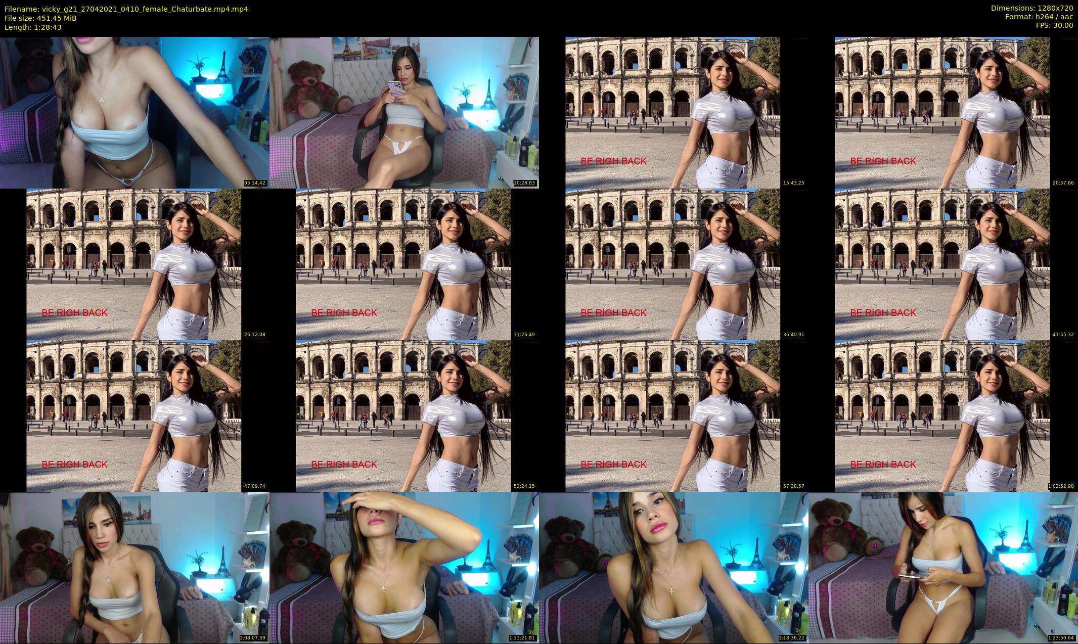 vicky_g21 — 89 minute Chaturbate female cam show recording, 720p, Apr 27, 2021