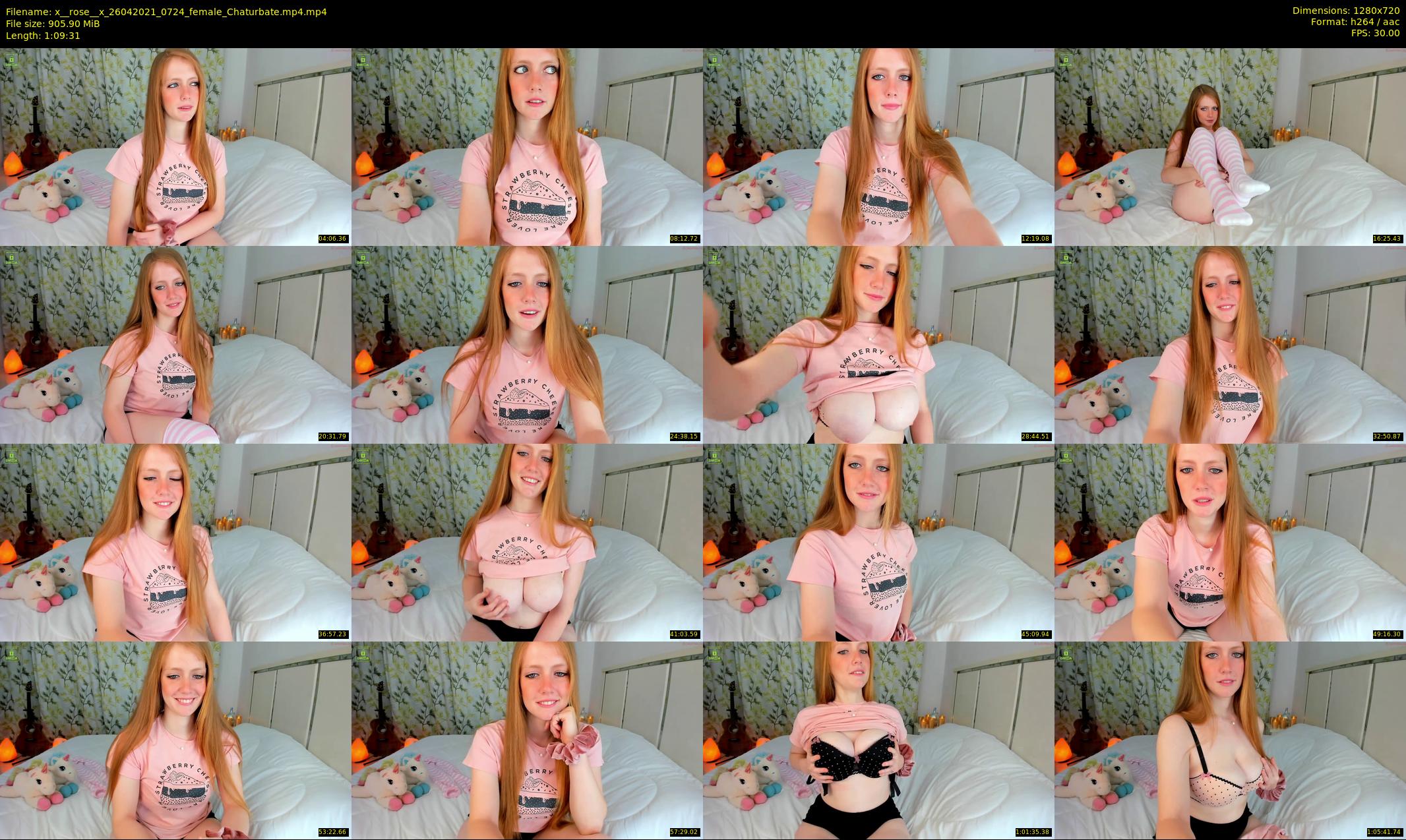 x__rose__x — 70 minute Chaturbate female cam show recording, 720p, Apr 26, 2021