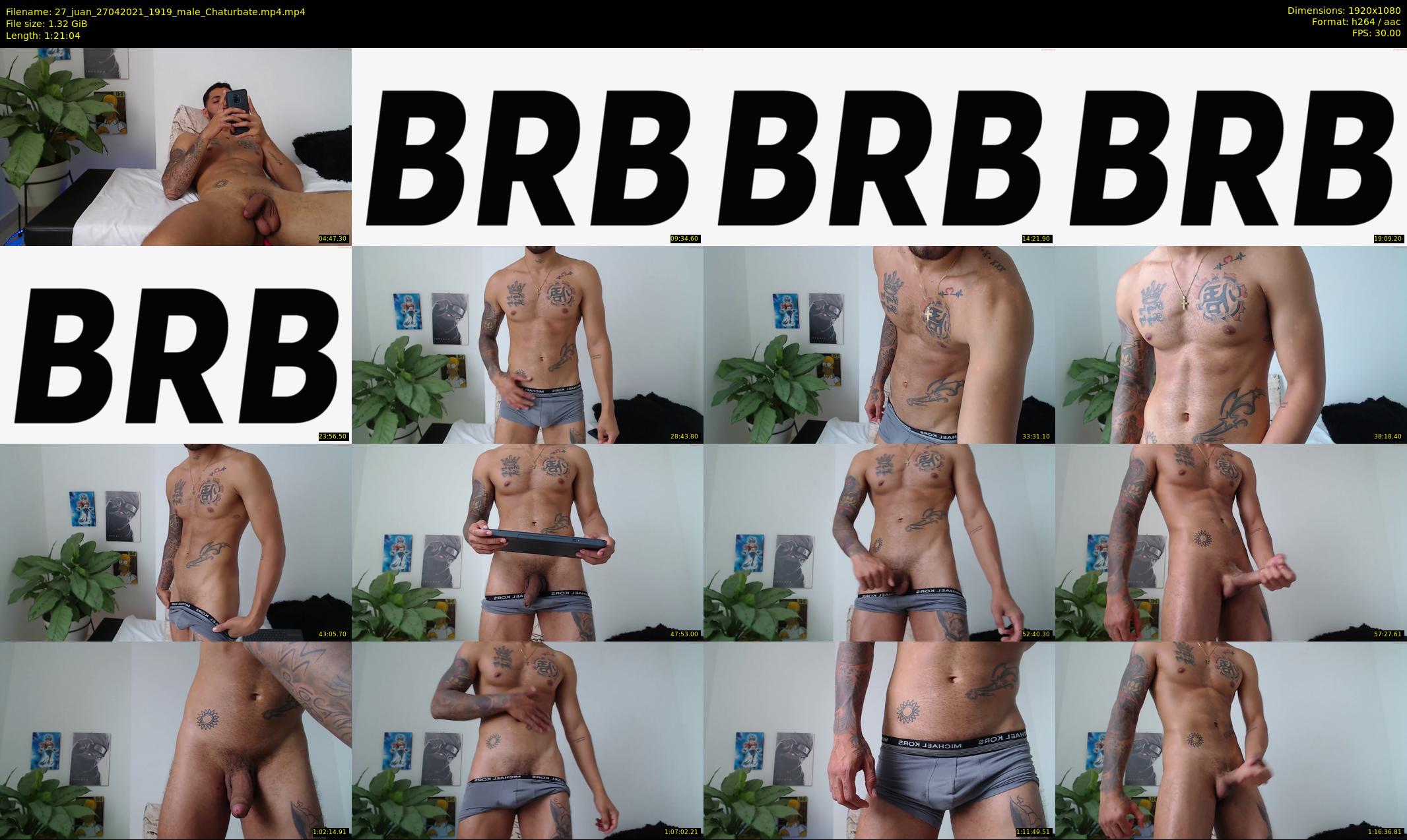 27_juan — 82 minute Chaturbate male cam show recording, 1080p, Apr 27, 2021