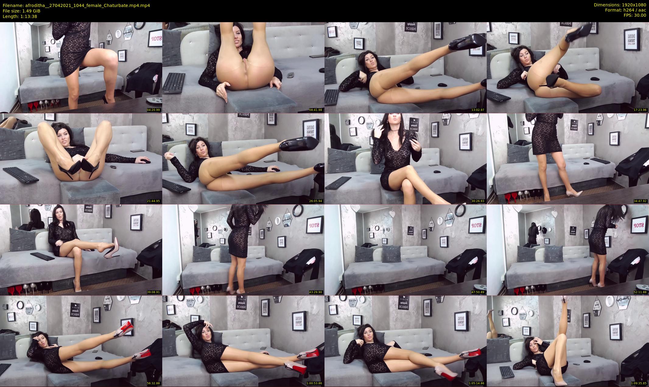 afroditha_ — 74 minute Chaturbate female cam show recording, 1080p, Apr 27, 2021