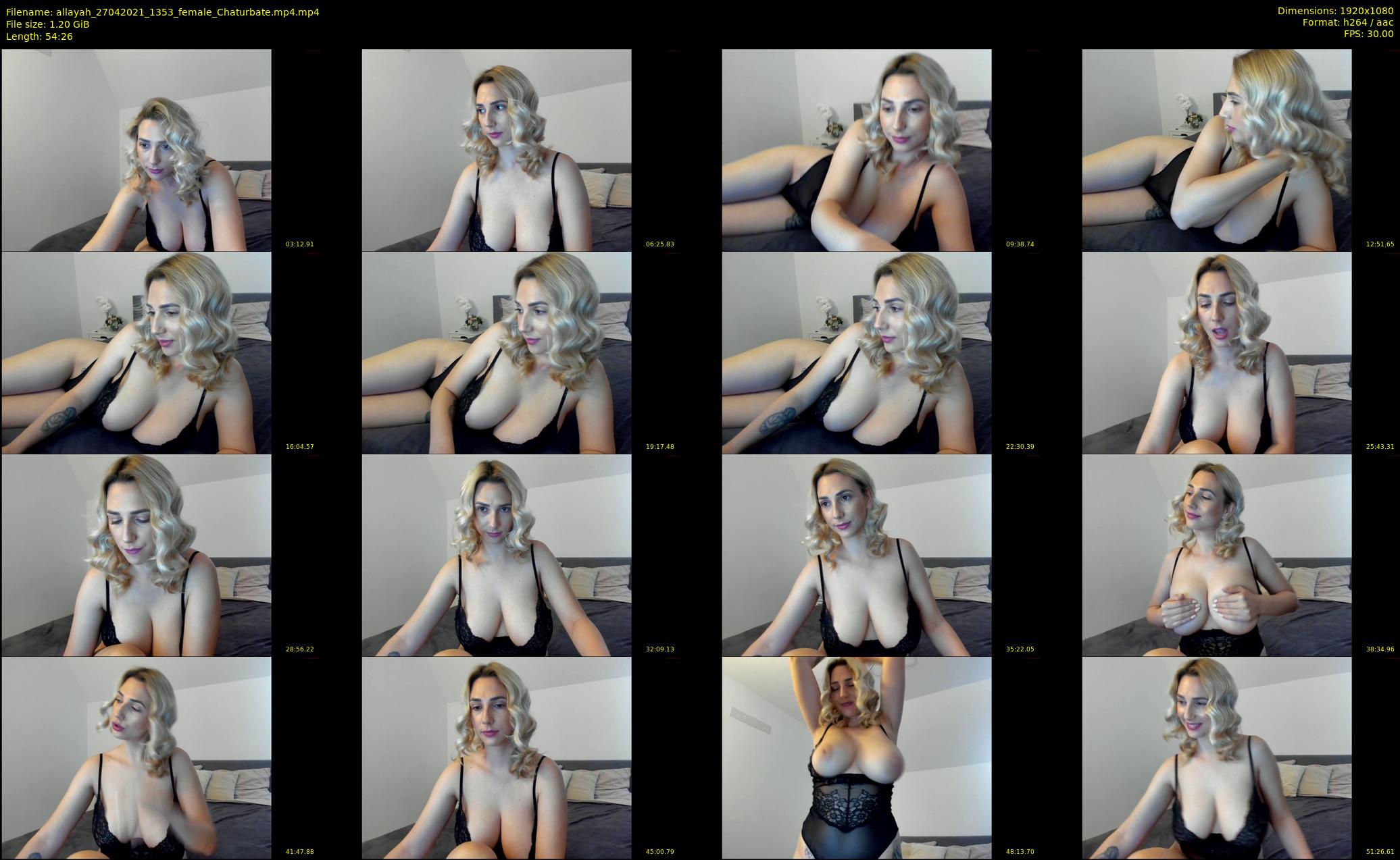 allayah — 55 minute Chaturbate female cam show recording, 1080p, Apr 27, 2021