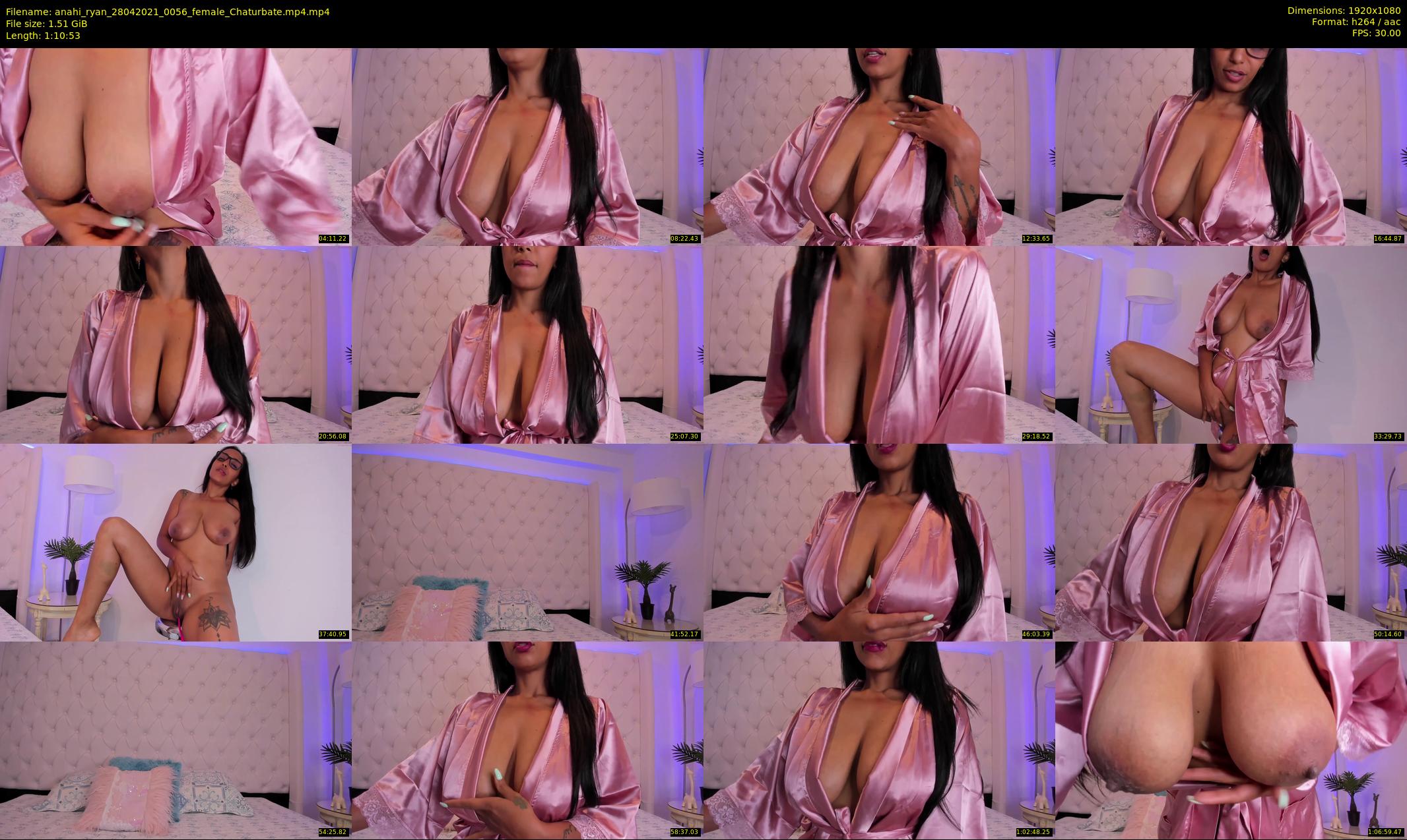 anahi_ryan — 71 minute Chaturbate female cam show recording, 1080p, Apr 28, 2021