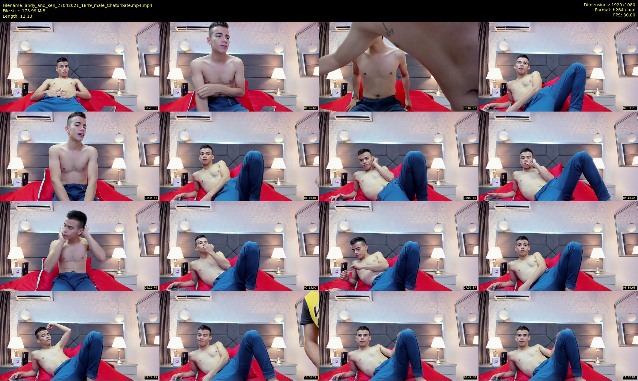 andy_and_ken — 13 minute Chaturbate male cam show recording, 1080p, Apr 27, 2021