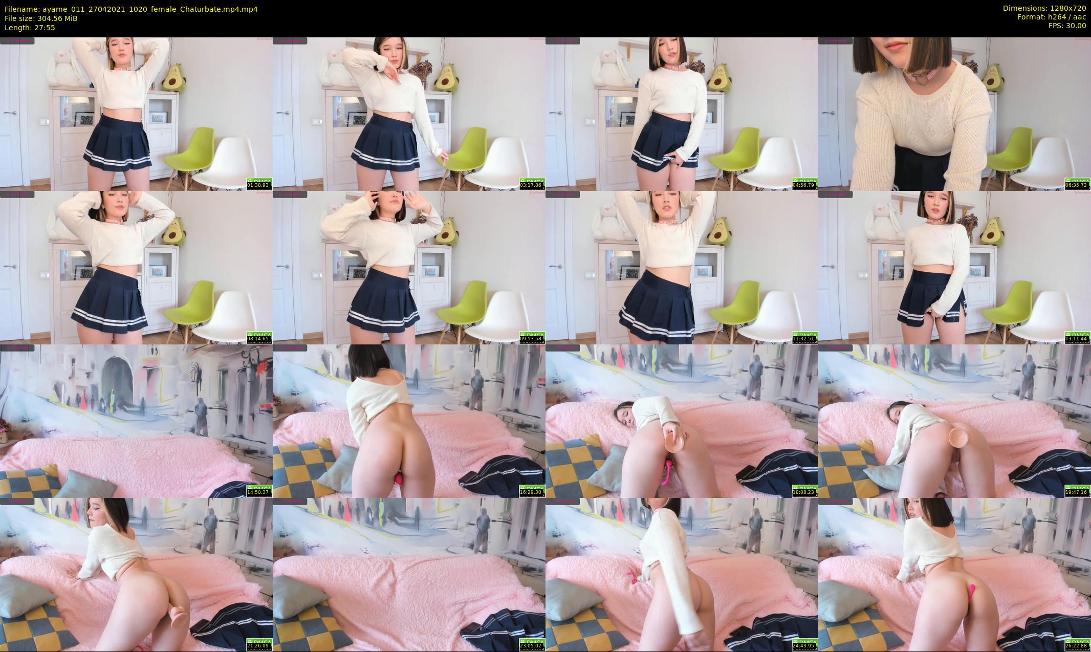 ayame_011 — 28 minute Chaturbate female cam show recording, 720p, Apr 27, 2021