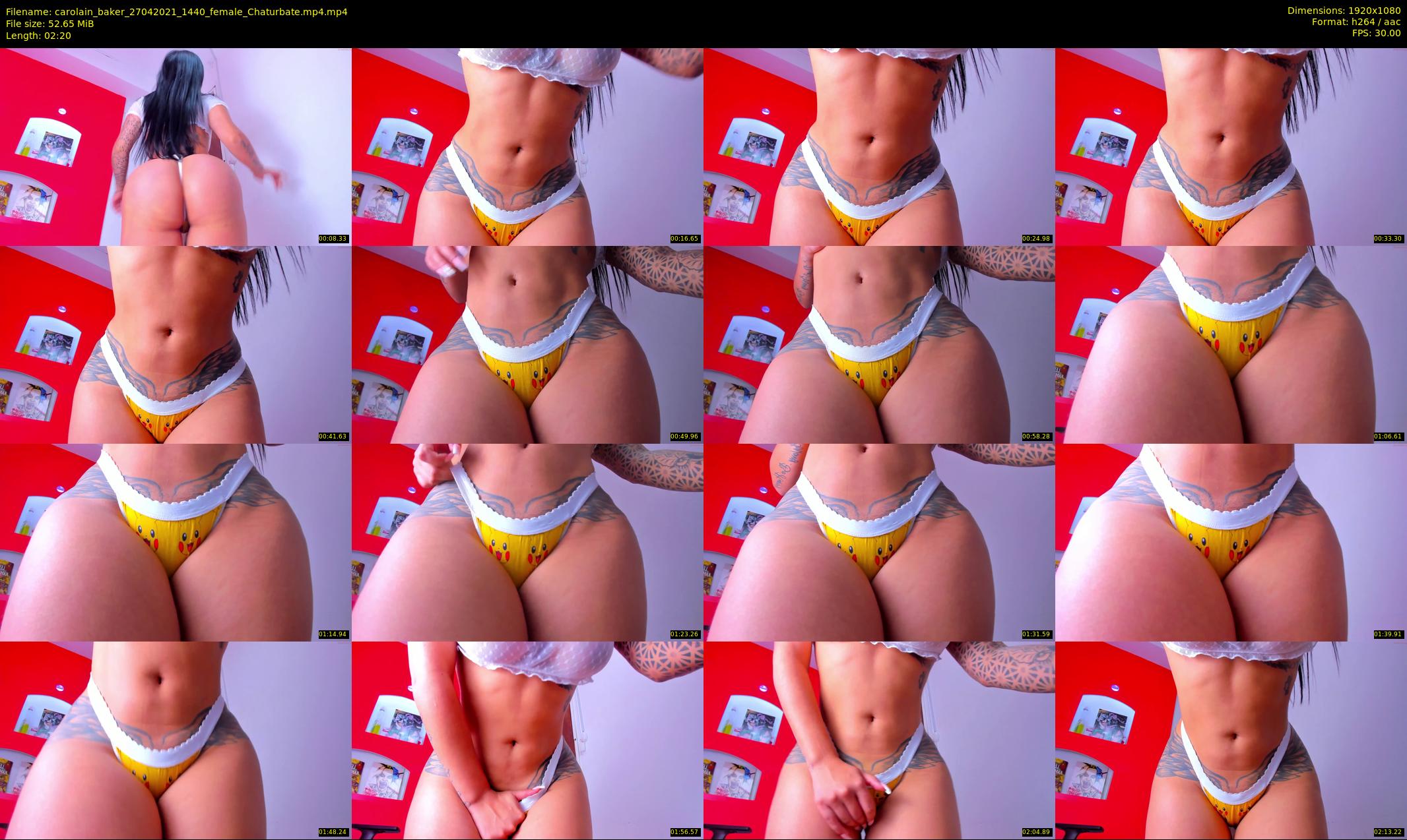 carolain_baker — 3 minute Chaturbate female cam show recording, 1080p, Apr 27, 2021