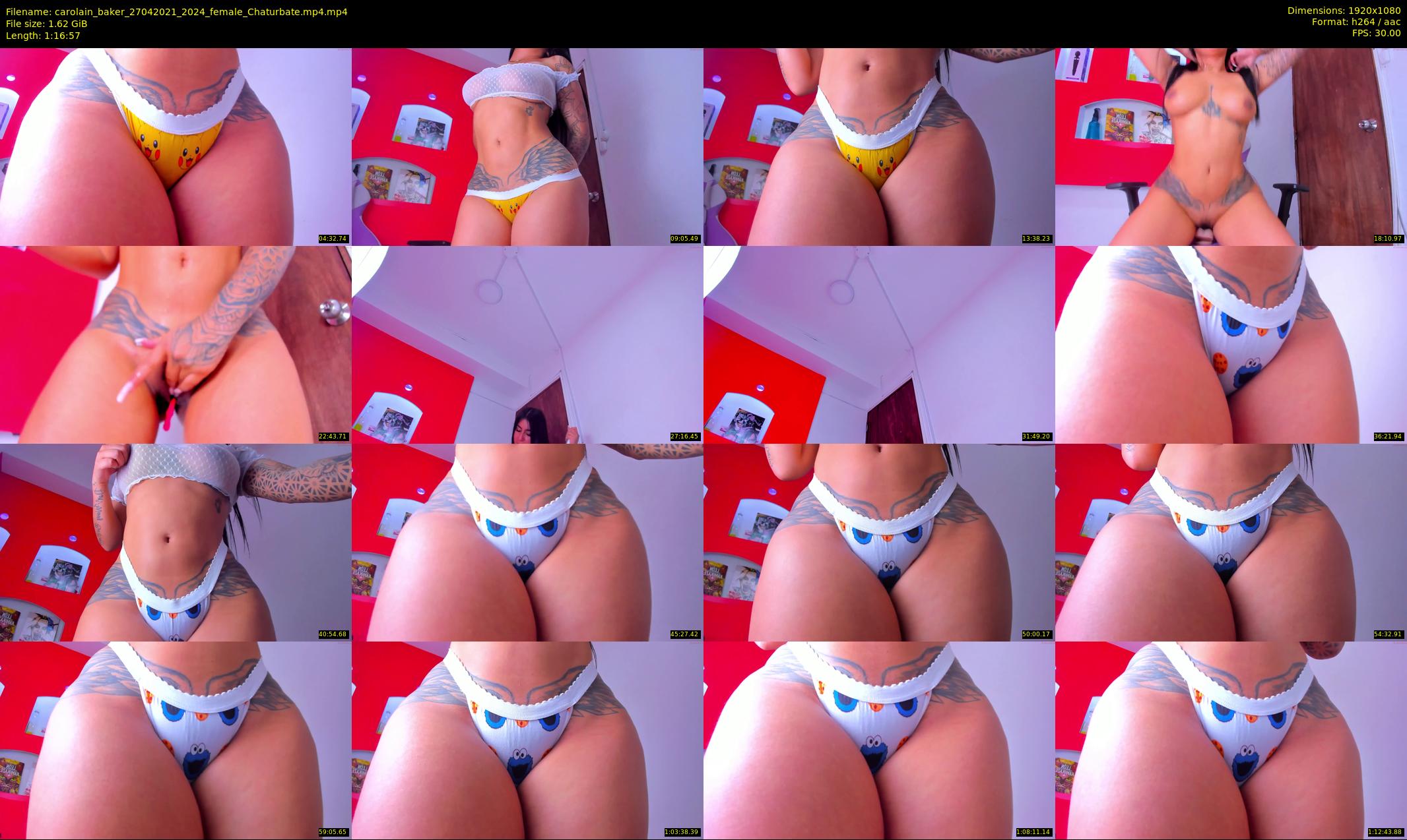 carolain_baker — 77 minute Chaturbate female cam show recording, 1080p, Apr 27, 2021