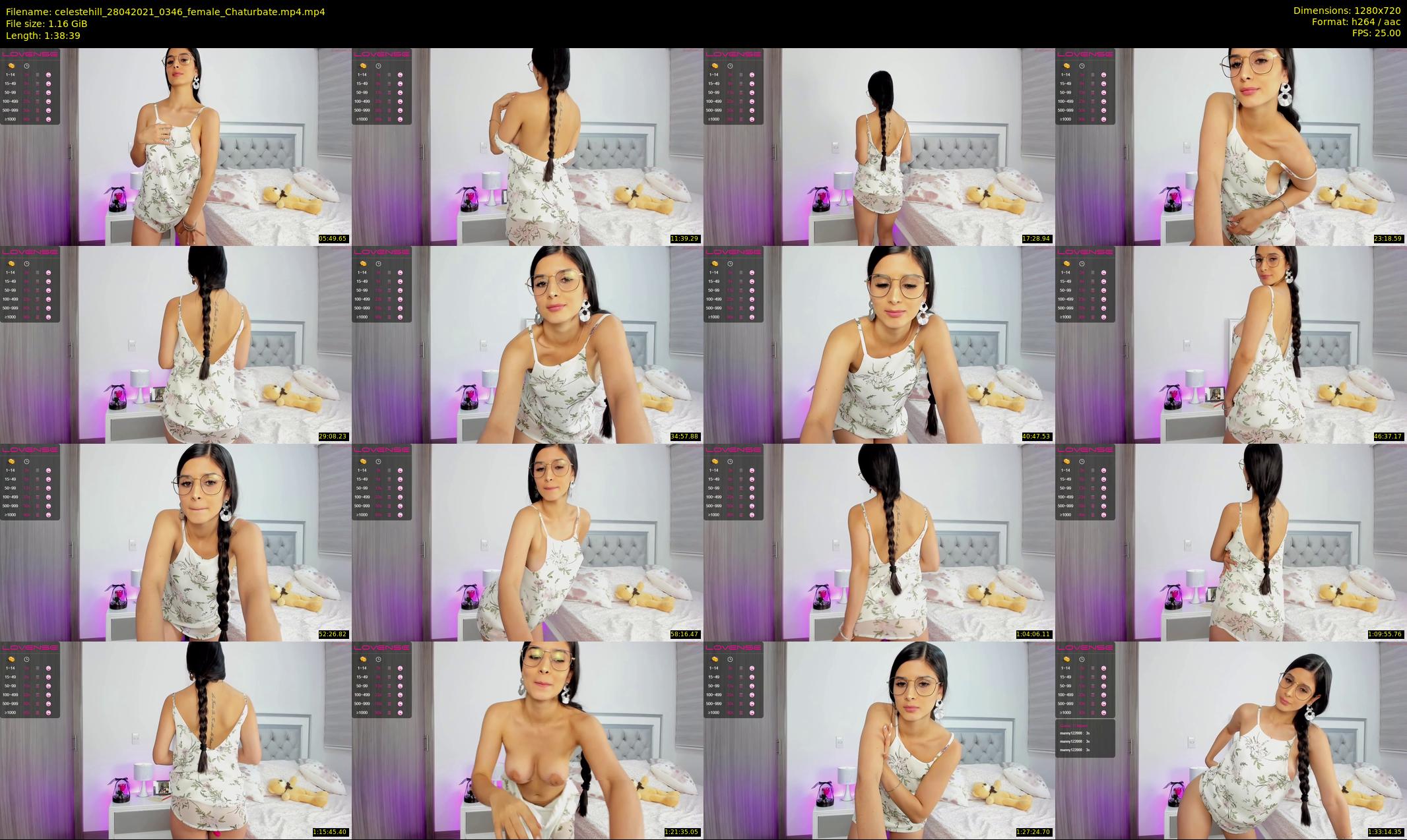 celestehill — 99 minute Chaturbate female cam show recording, 720p, Apr 28, 2021