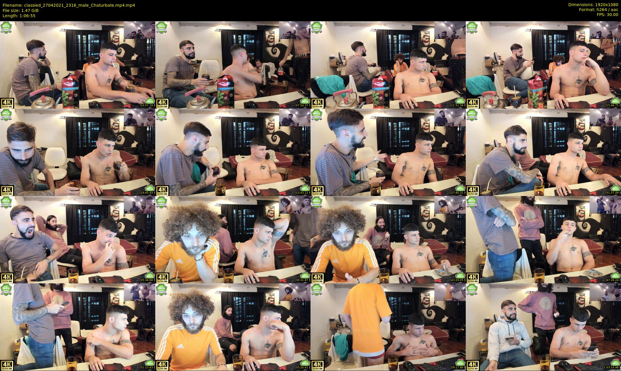 classied — 67 minute Chaturbate male cam show recording, 1080p, Apr 27, 2021