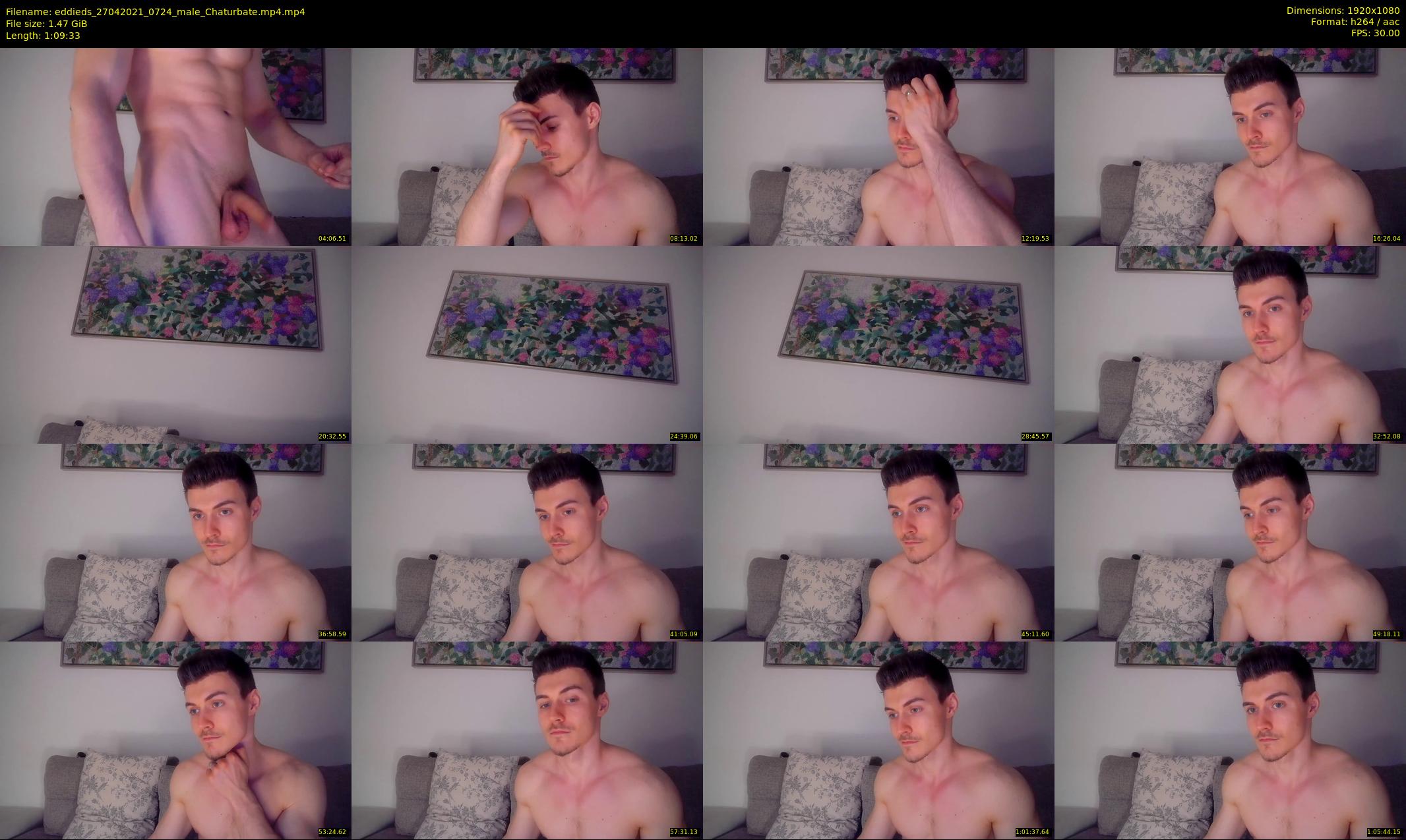 eddieds — 70 minute Chaturbate male cam show recording, 1080p, Apr 27, 2021