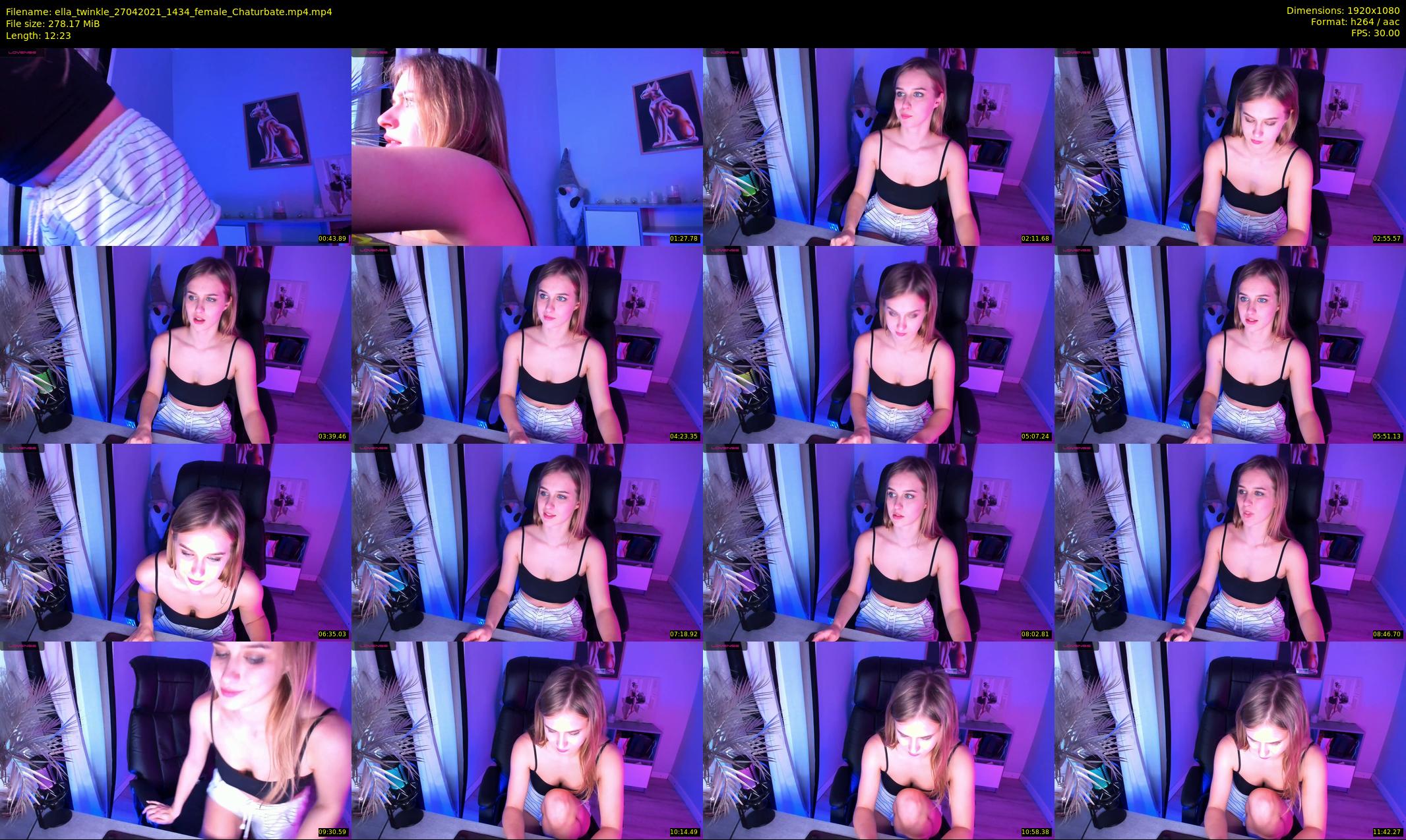 ella_twinkle — 13 minute Chaturbate female cam show recording, 1080p, Apr 27, 2021