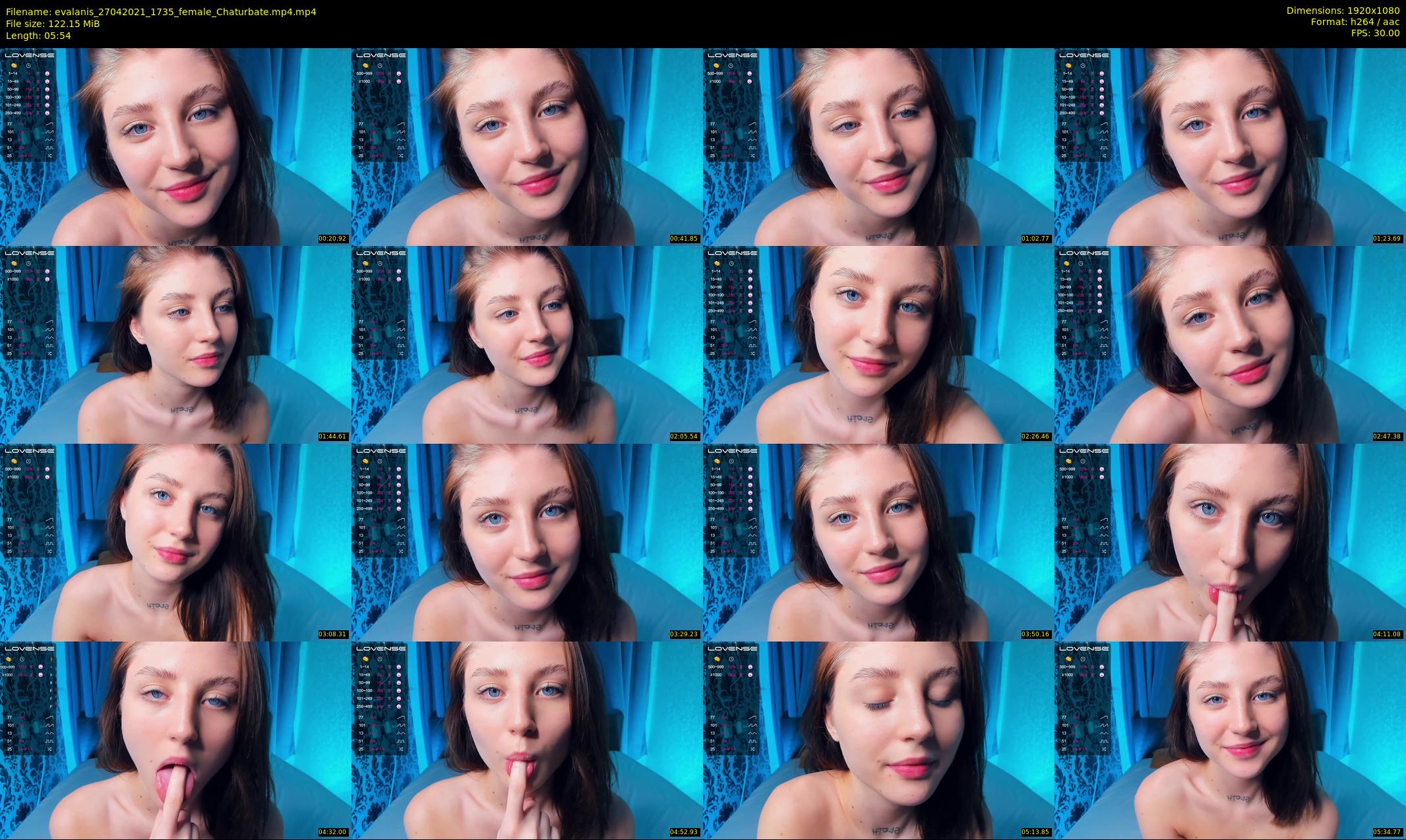 evalanis — 6 minute Chaturbate couple cam show recording, 1080p, Apr 27, 2021