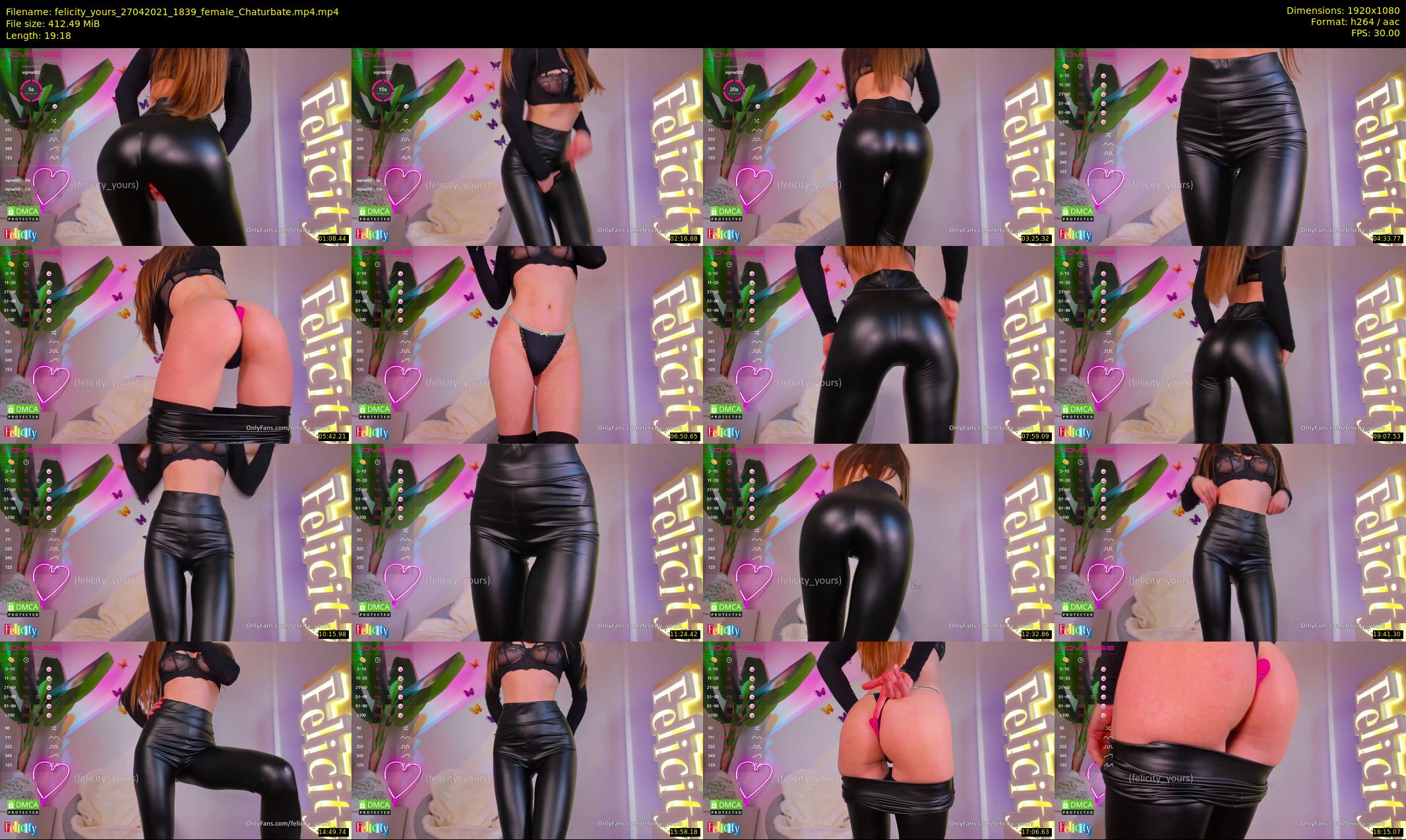 felicity_yours — 20 minute Chaturbate female cam show recording, 1080p, Apr 27, 2021