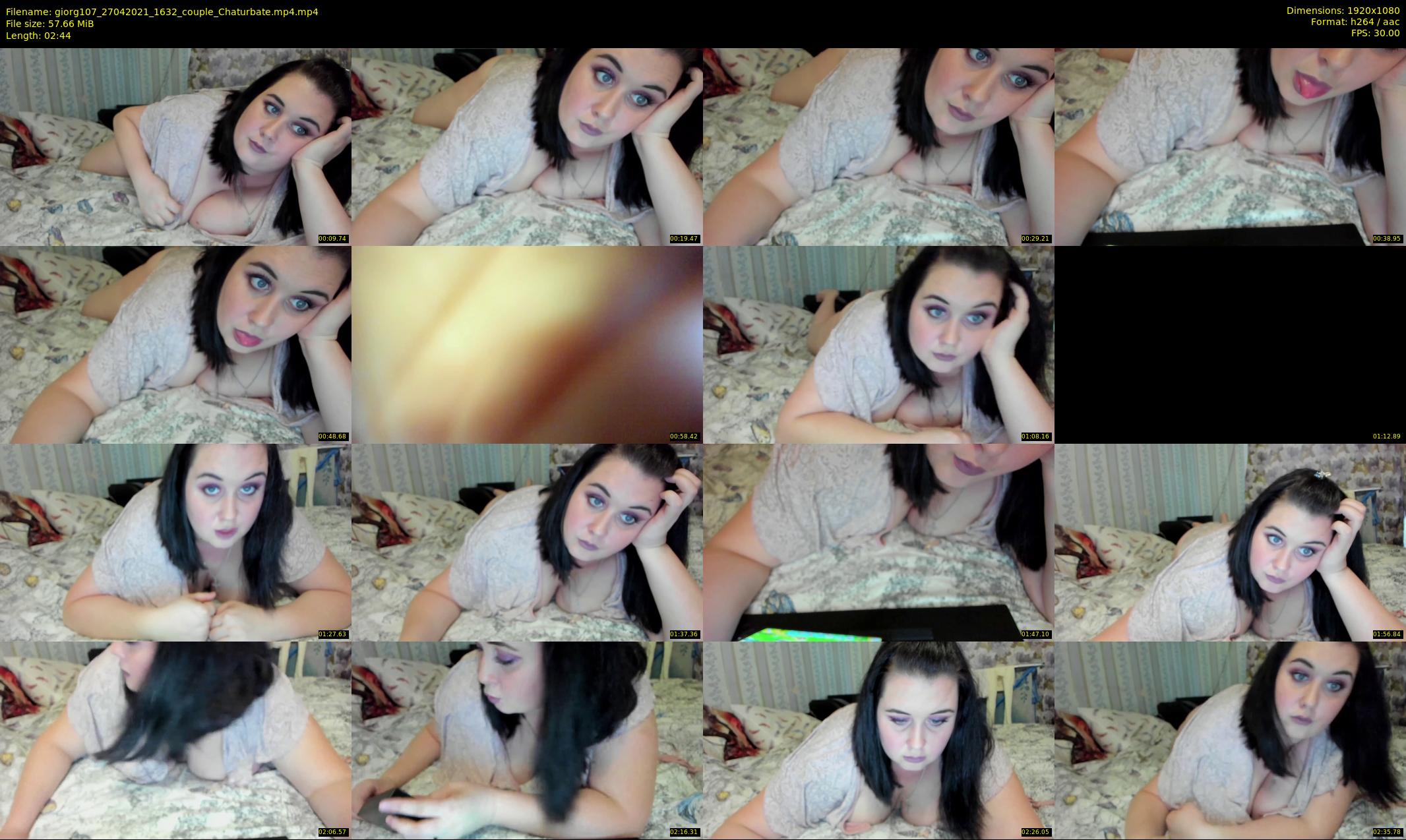 giorg107 — 3 minute Chaturbate couple cam show recording, 1080p, Apr 27, 2021