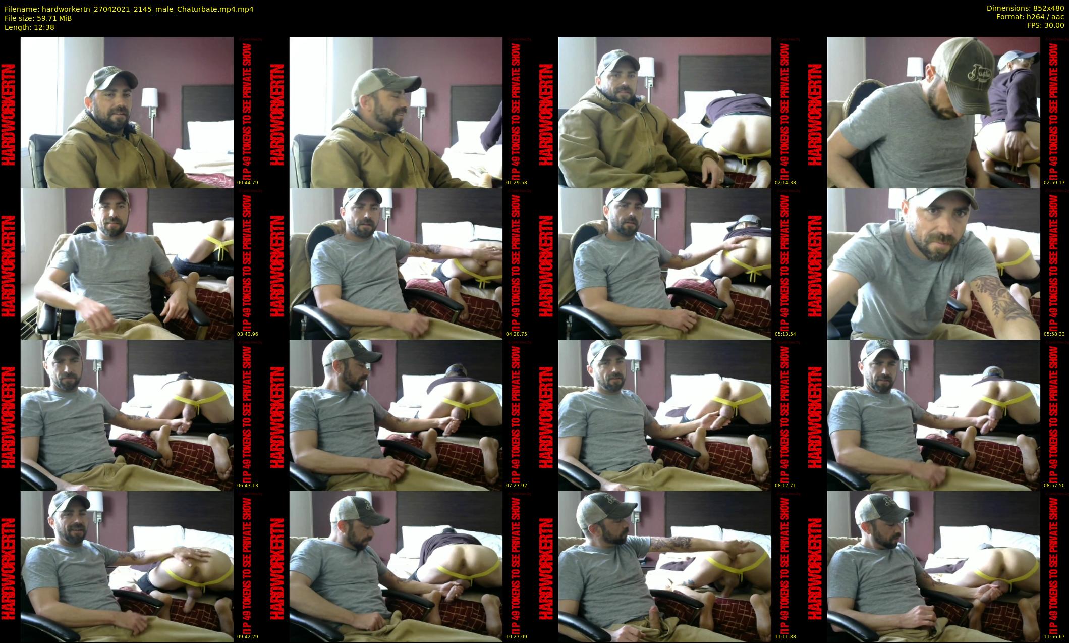 hardworkertn — 13 minute Chaturbate male cam show recording, 480p, Apr 27, 2021