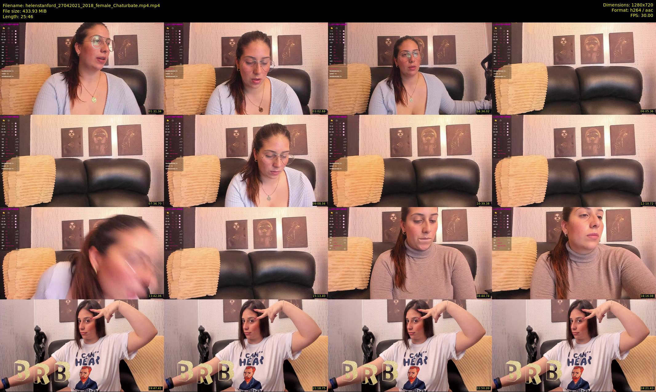 helenstanford — 26 minute Chaturbate female cam show recording, 720p, Apr 27, 2021