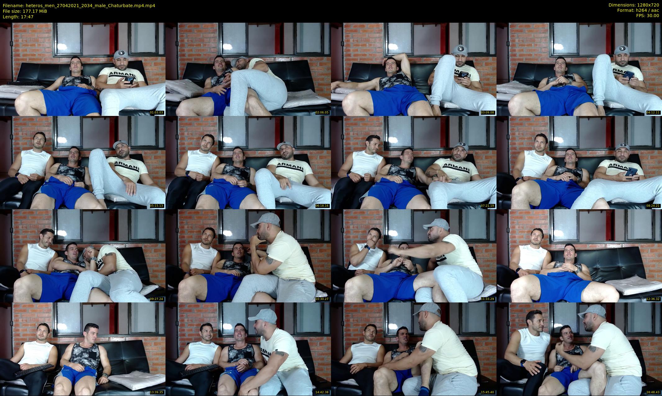 heteros_men — 18 minute Chaturbate male cam show recording, 720p, Apr 27, 2021
