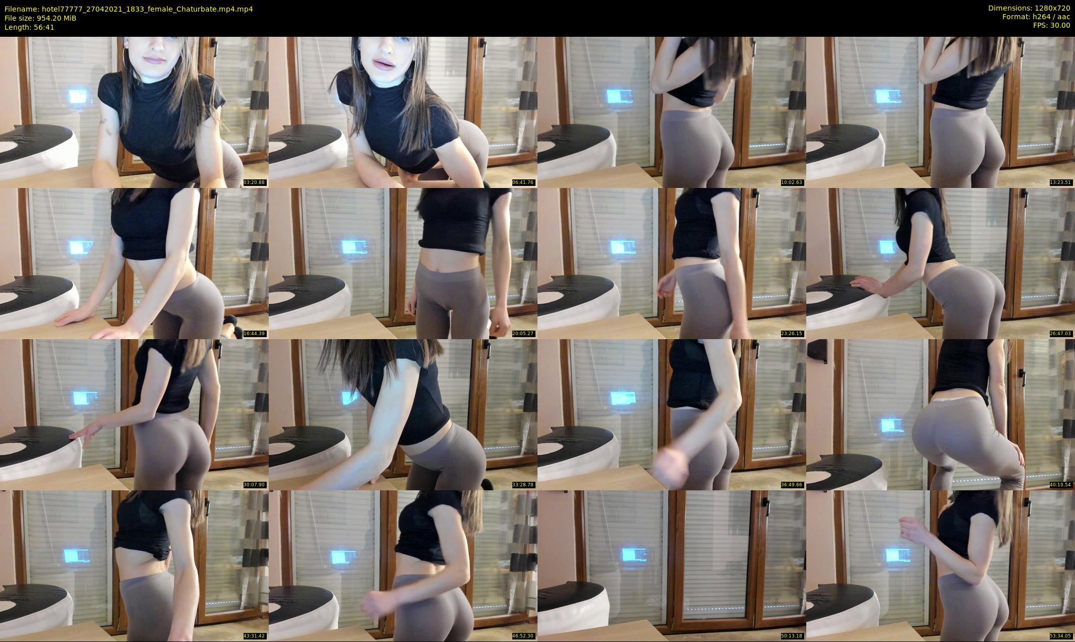 hotel77777 — 57 minute Chaturbate female cam show recording, 720p, Apr 27, 2021
