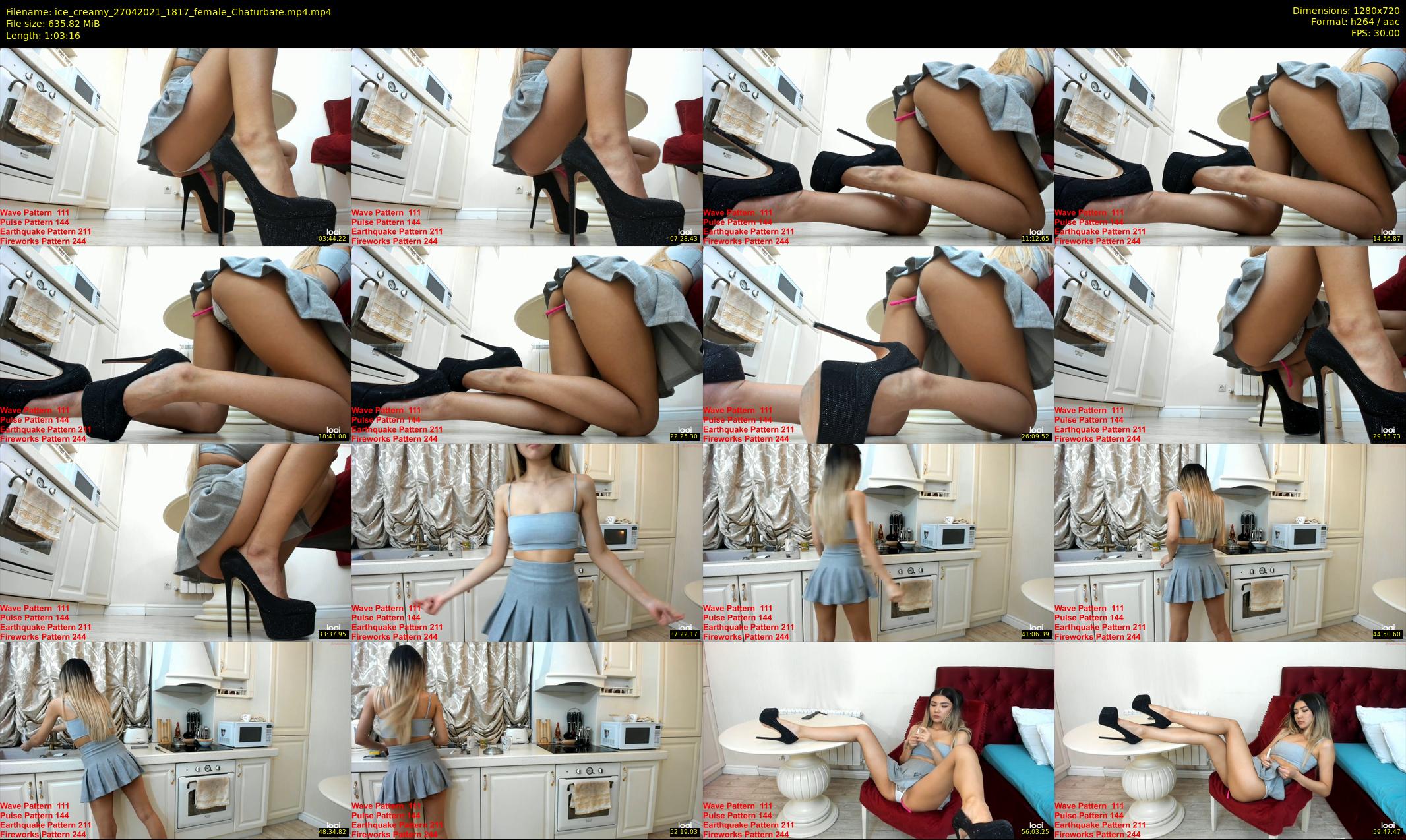 ice_creamy — 64 minute Chaturbate female cam show recording, 720p, Apr 27, 2021