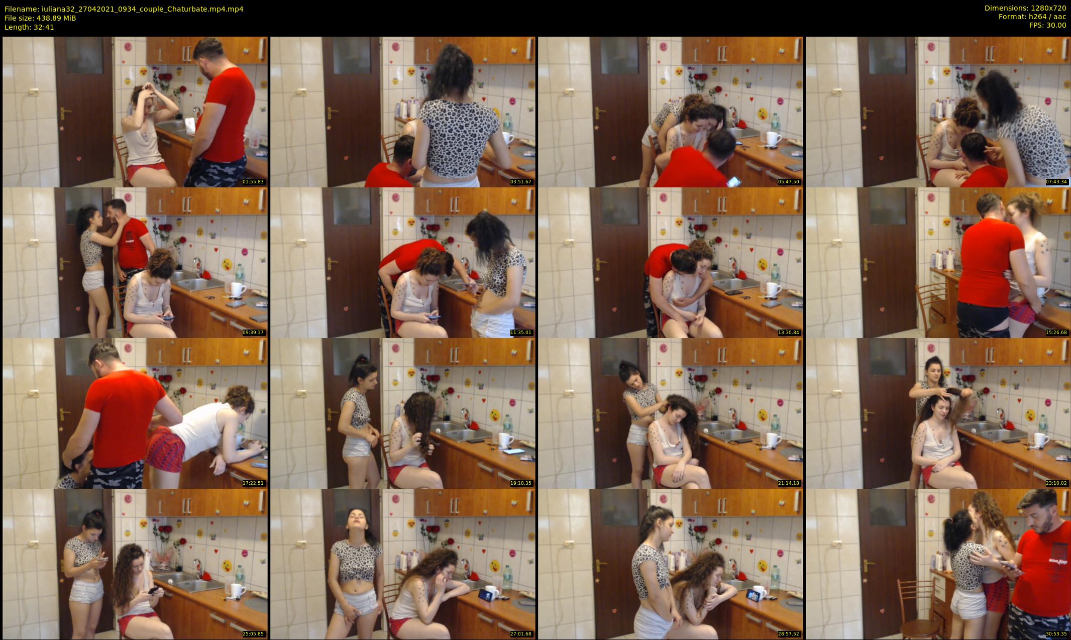 iuliana32 — 33 minute Chaturbate couple cam show recording, 720p, Apr 27, 2021