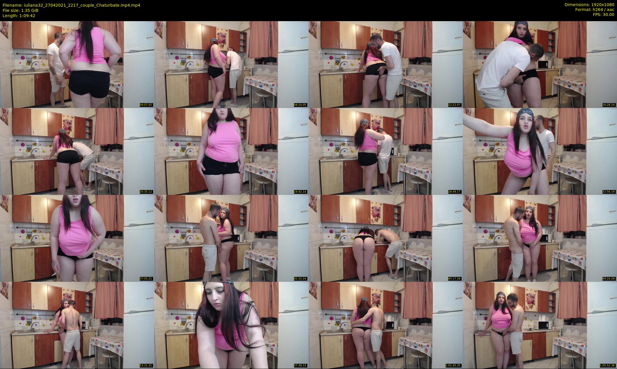 iuliana32 — 70 minute Chaturbate couple cam show recording, 1080p, Apr 27, 2021