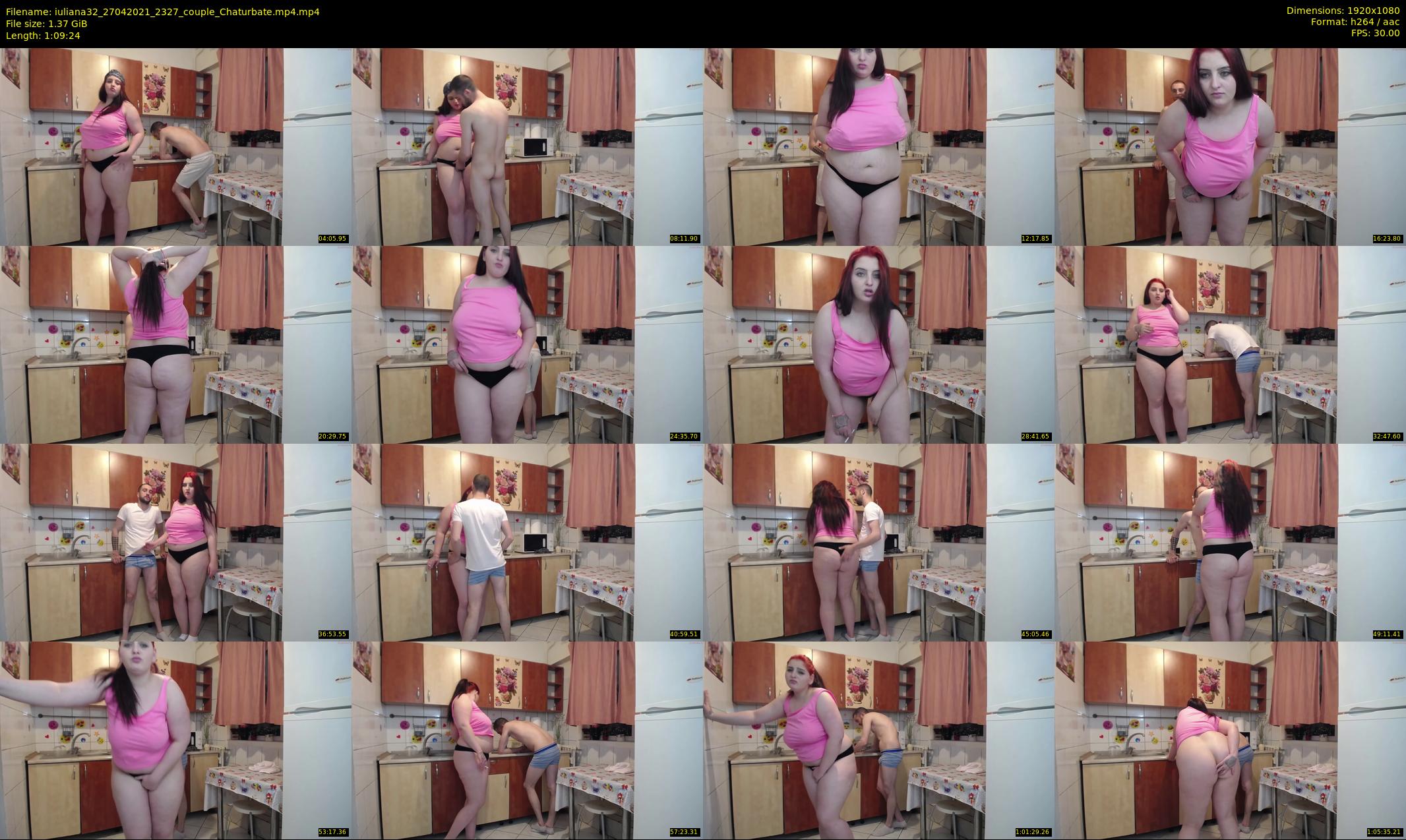iuliana32 — 70 minute Chaturbate couple cam show recording, 1080p, Apr 27, 2021